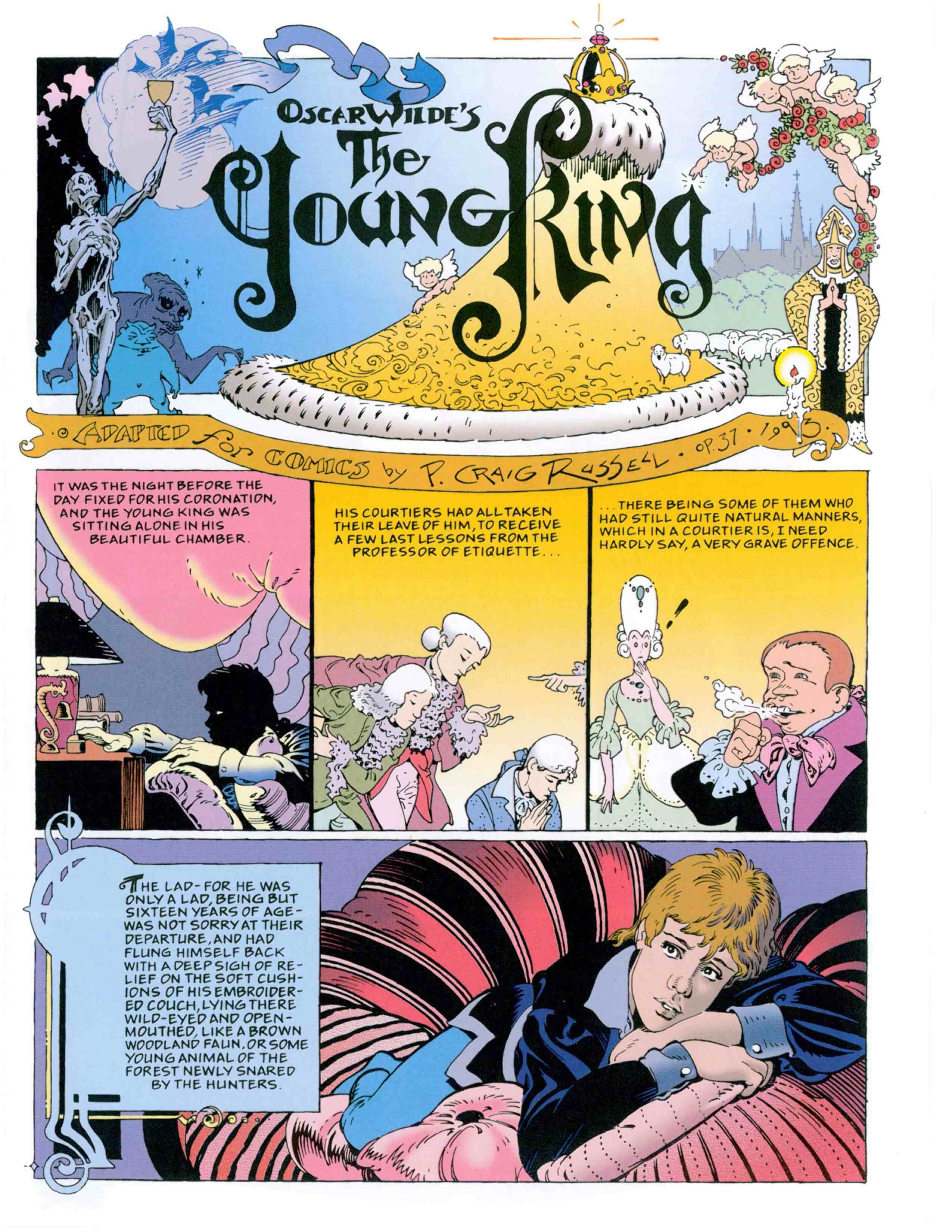 Read online Fairy Tales of Oscar Wilde comic -  Issue #2 - 6