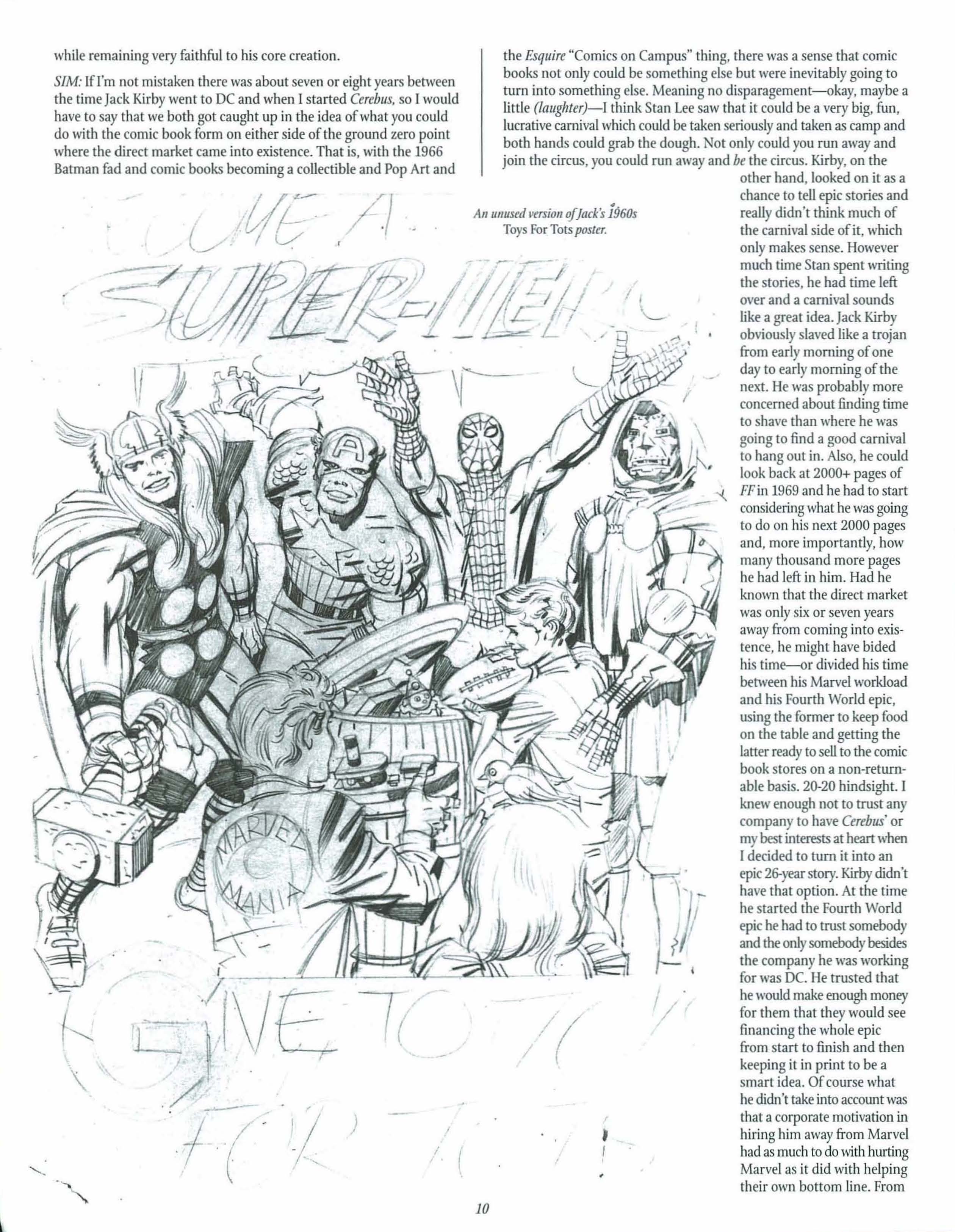 Read online The Jack Kirby Collector comic -  Issue #27 - 10