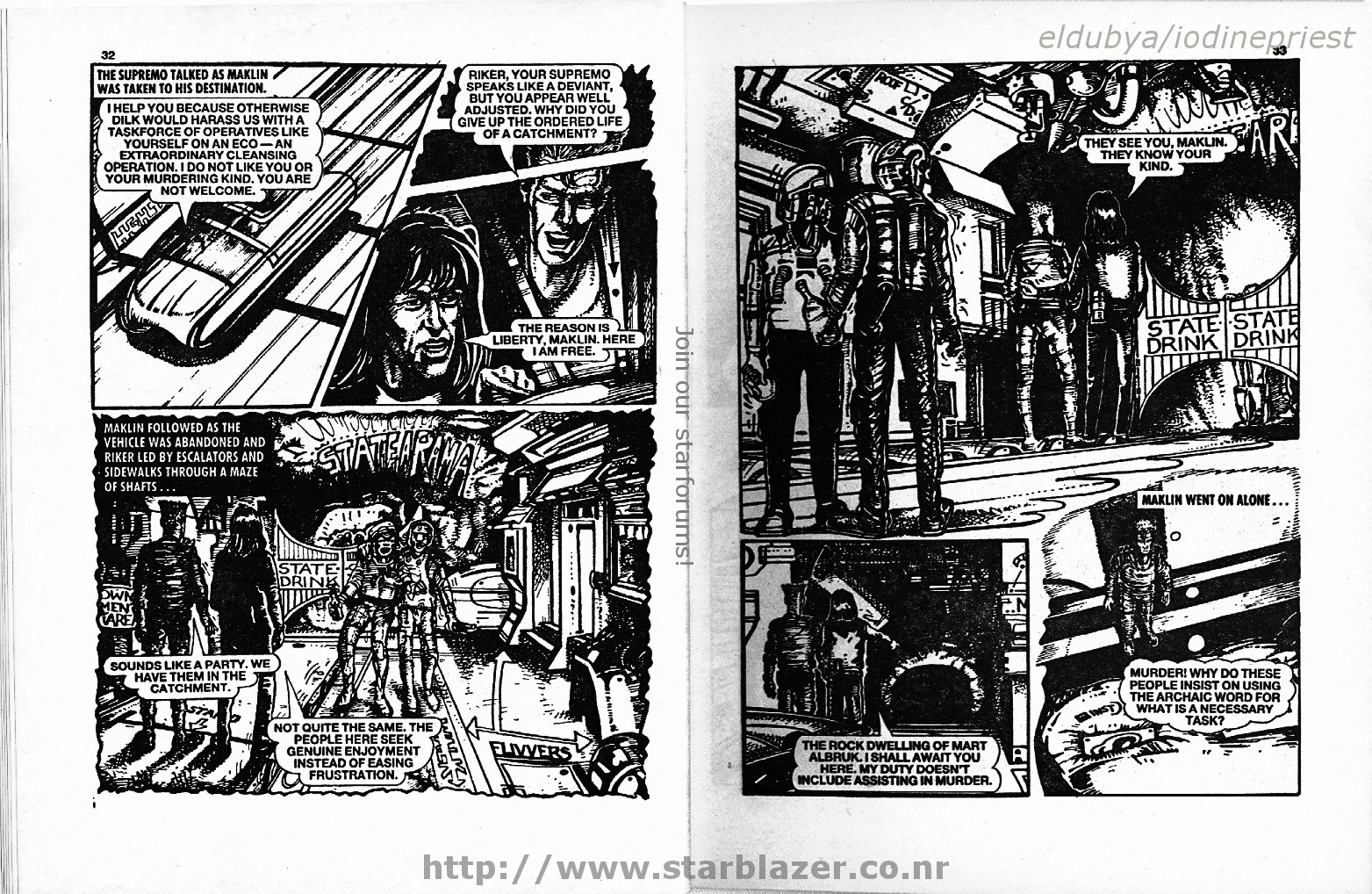 Read online Starblazer comic -  Issue #255 - 18