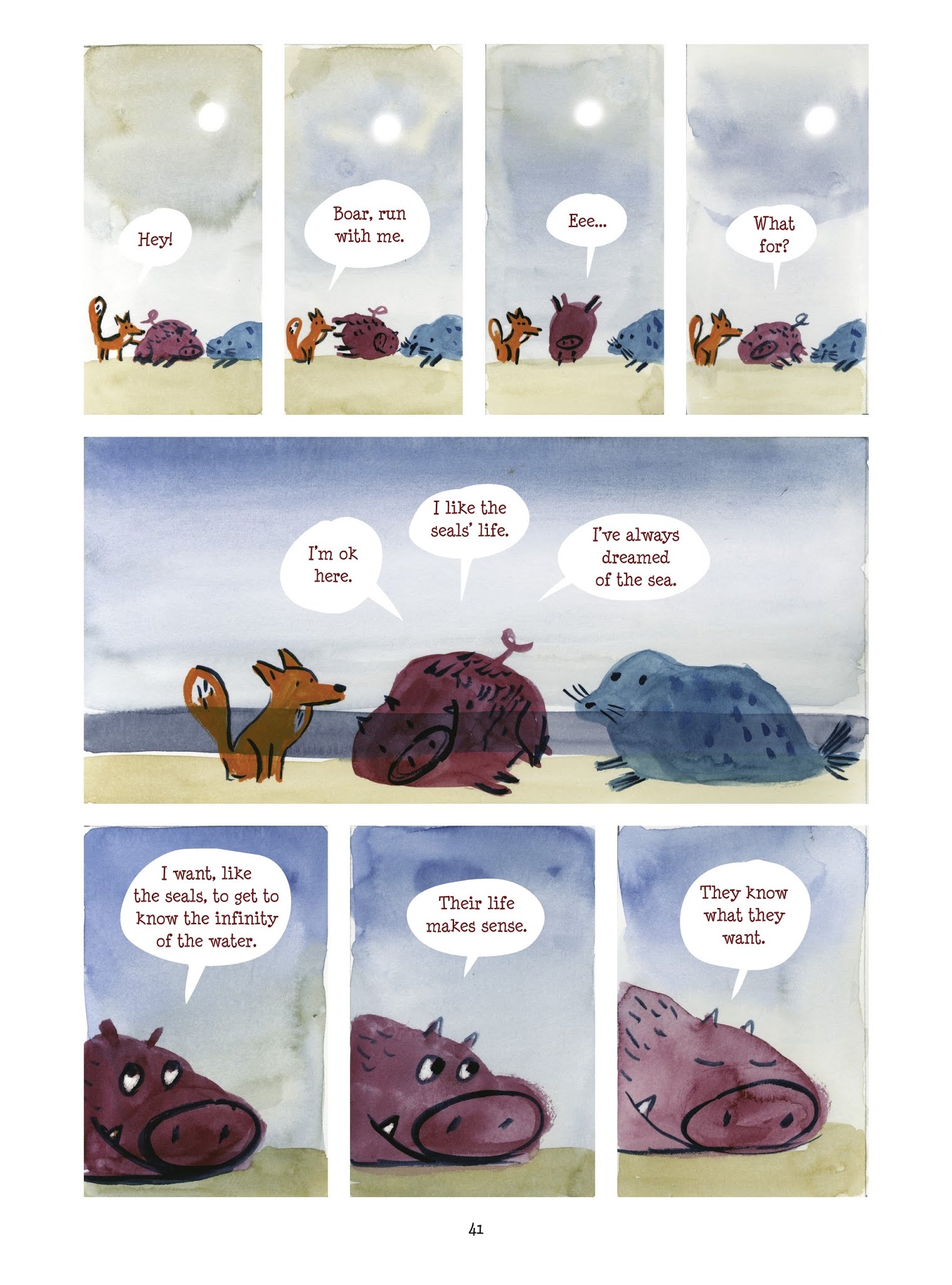 Read online Tiny Fox and Great Boar comic -  Issue #2 - 41