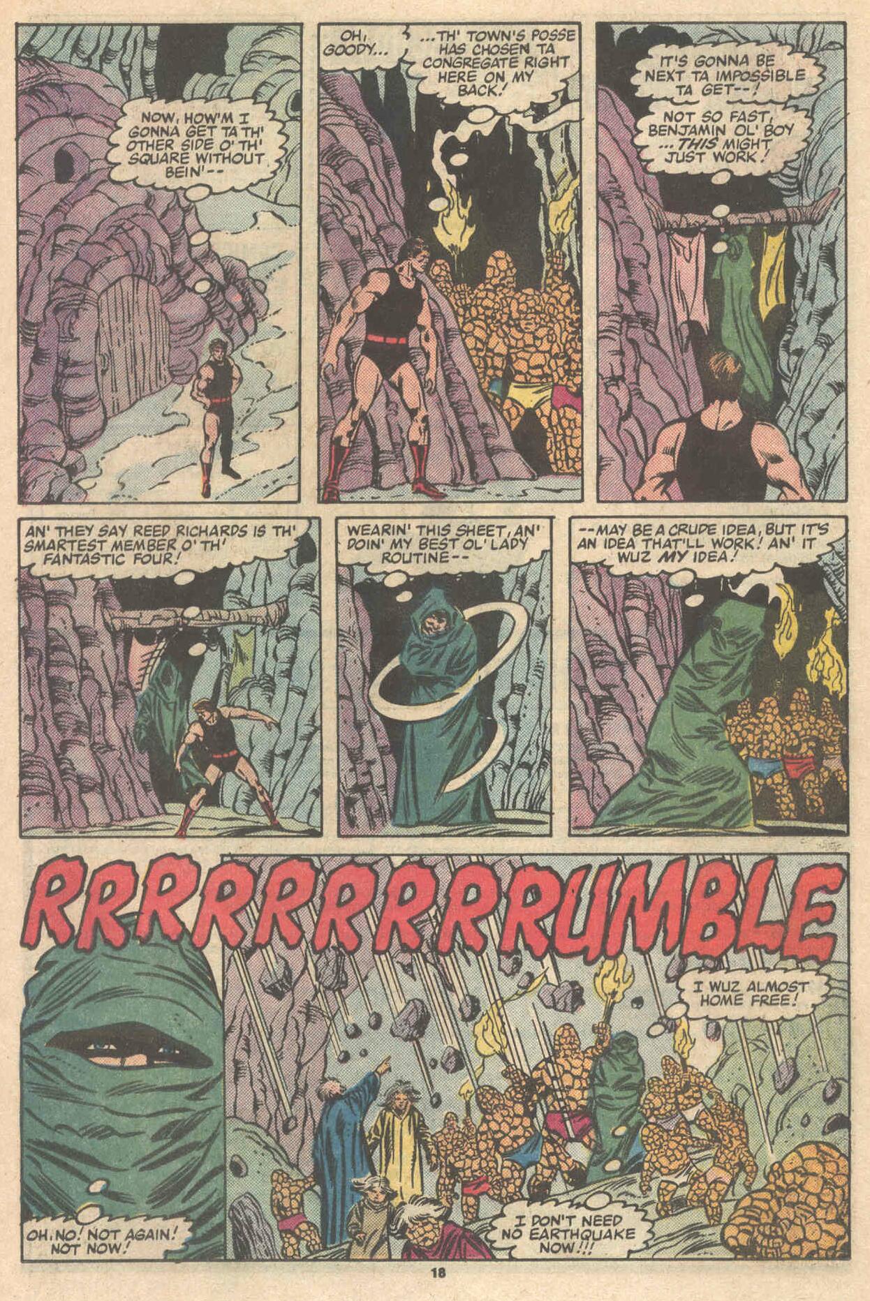 Read online The Thing comic -  Issue #16 - 26