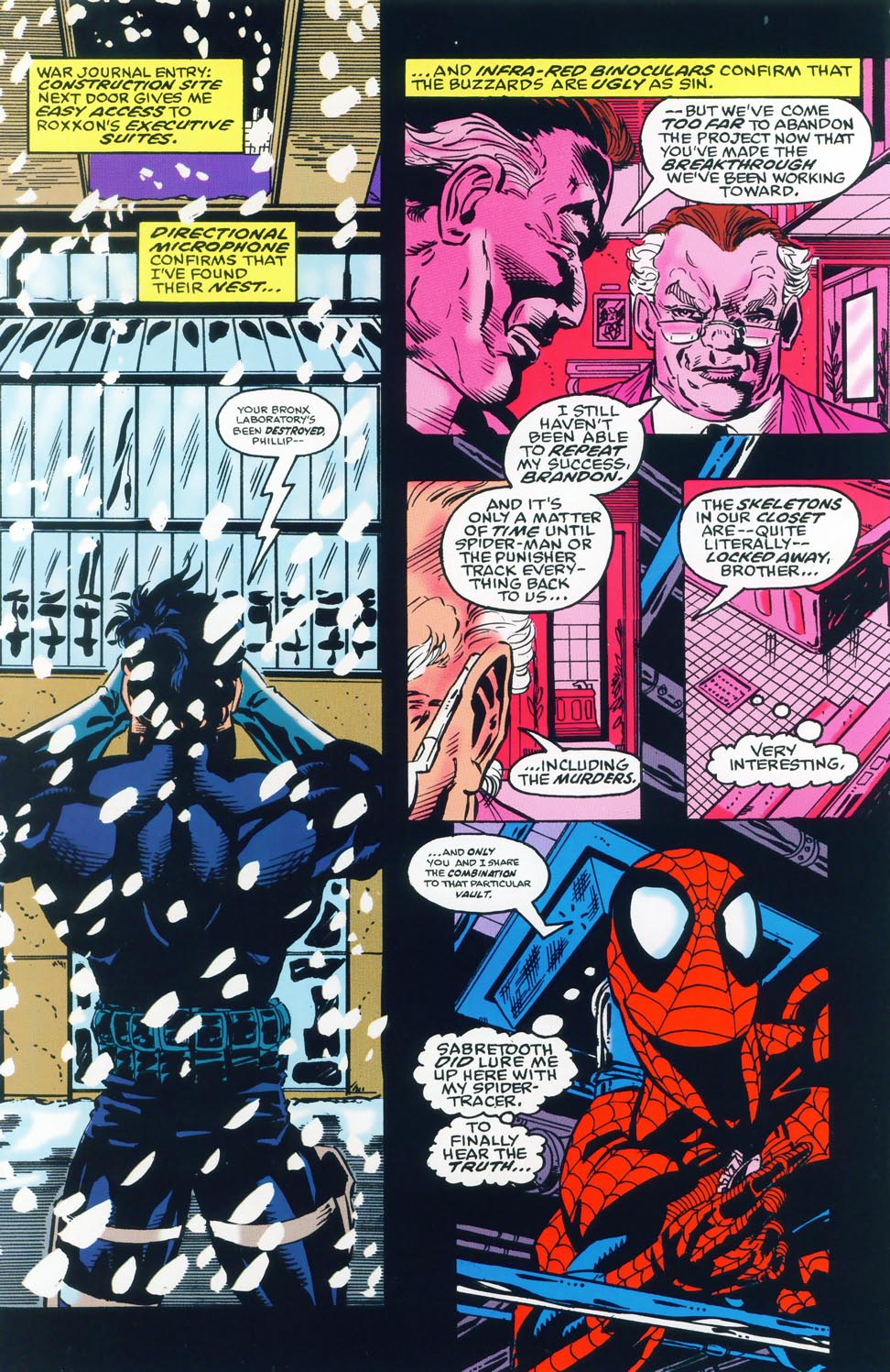 Read online Spider-Man, Punisher, Sabretooth: Designer Genes comic -  Issue # Full - 48