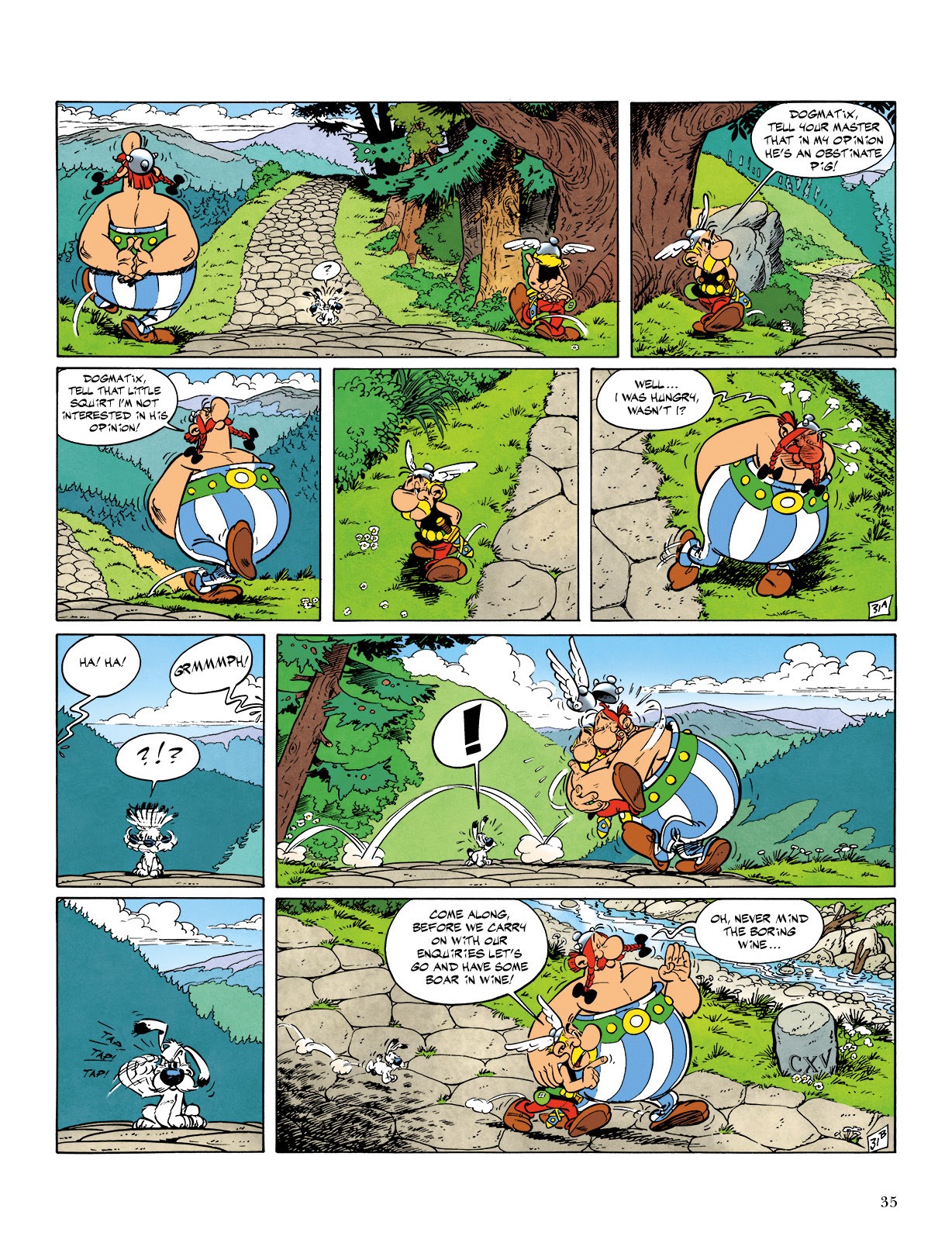 Read online Asterix comic -  Issue #11 - 36