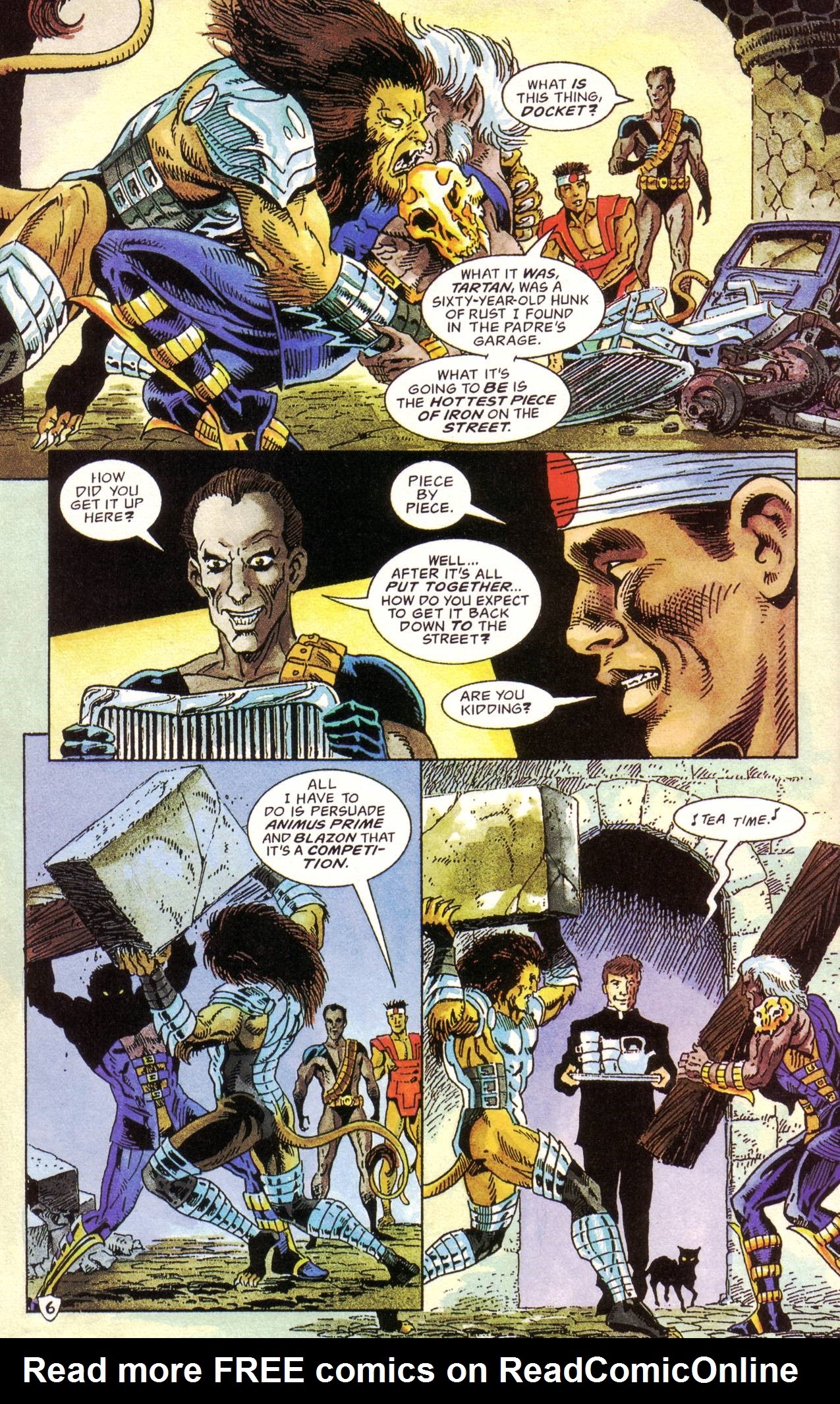 Read online Bar Sinister comic -  Issue #1 - 7