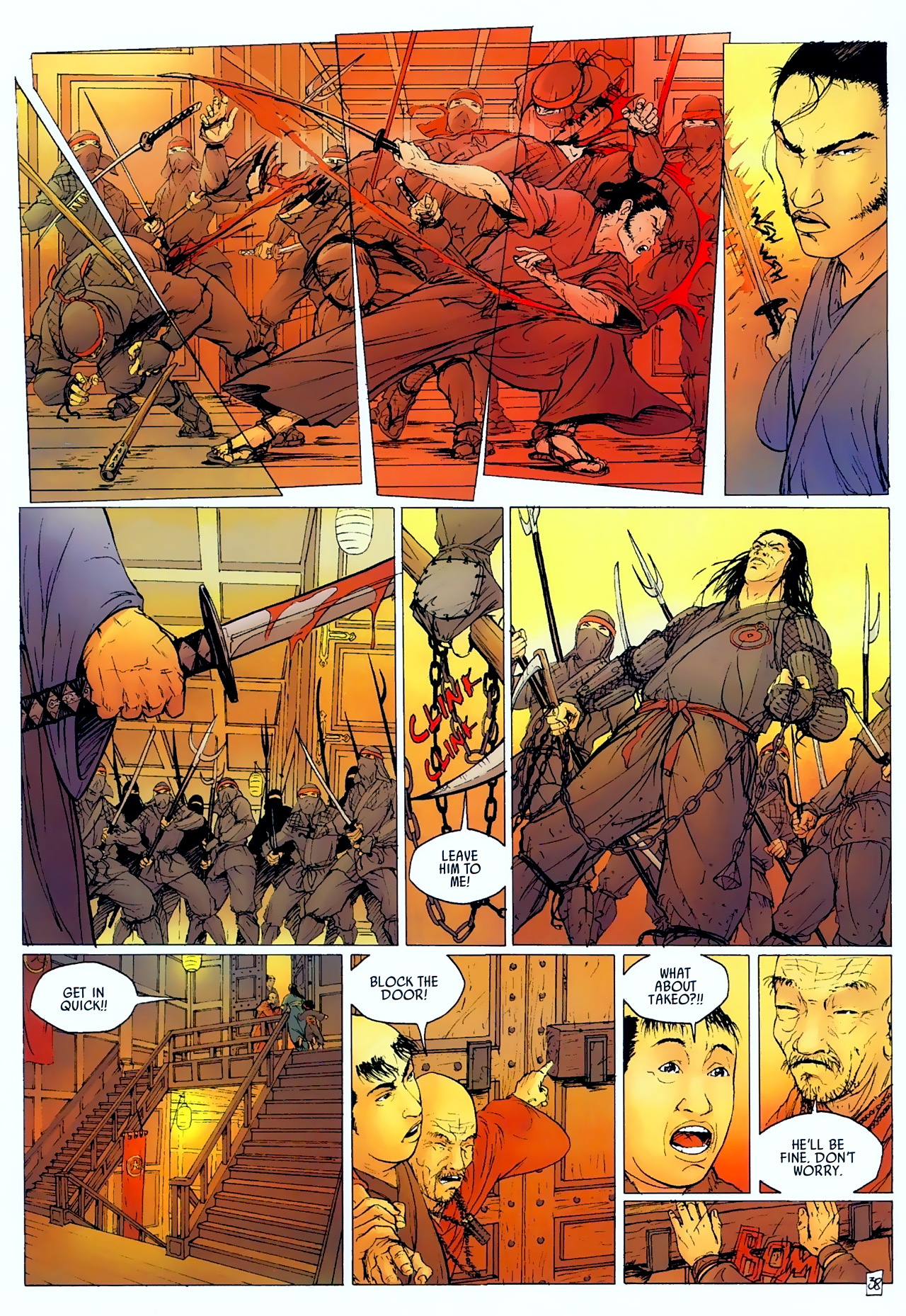 Read online Samurai: Legend comic -  Issue #1 - 42