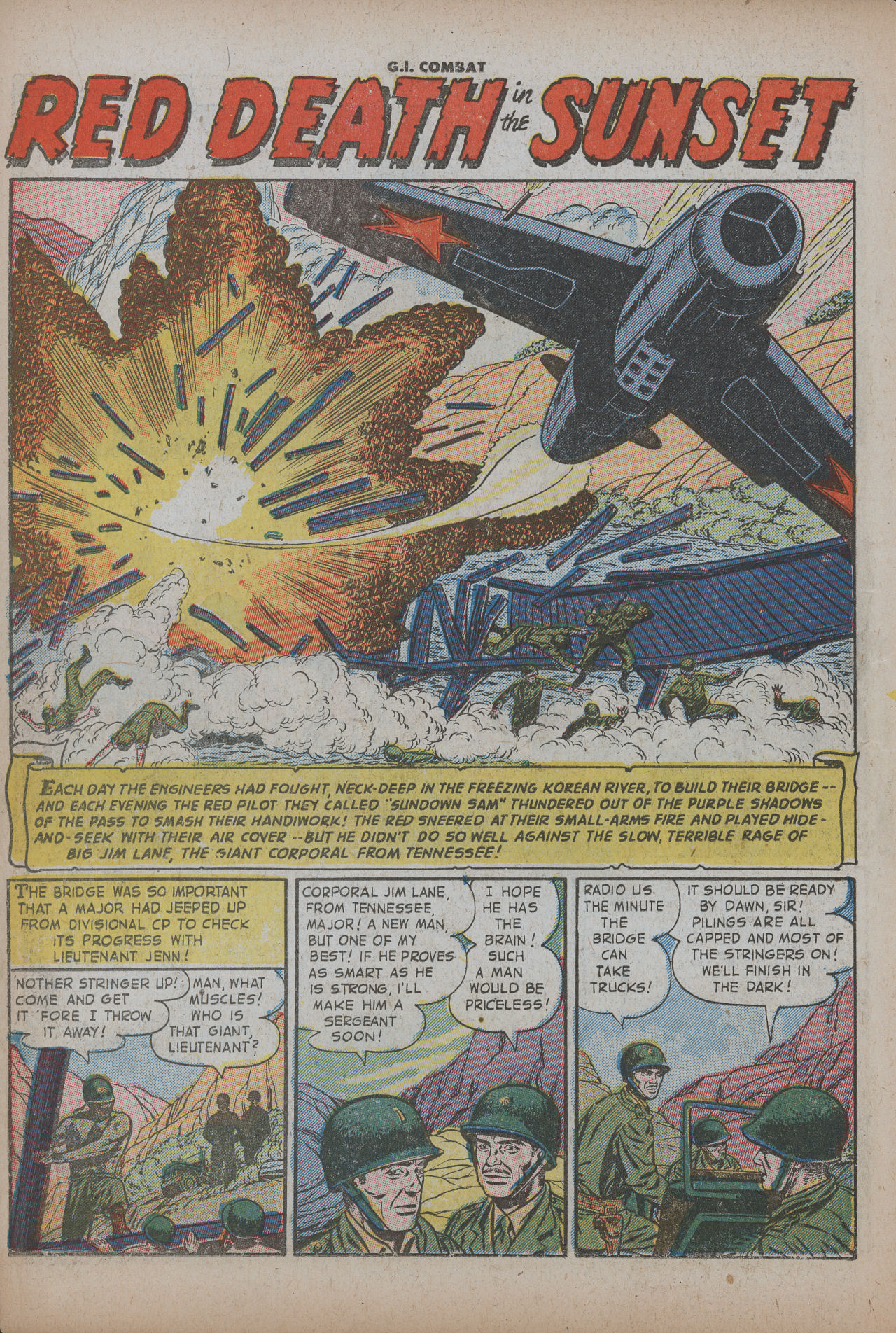 Read online G.I. Combat (1952) comic -  Issue #10 - 13