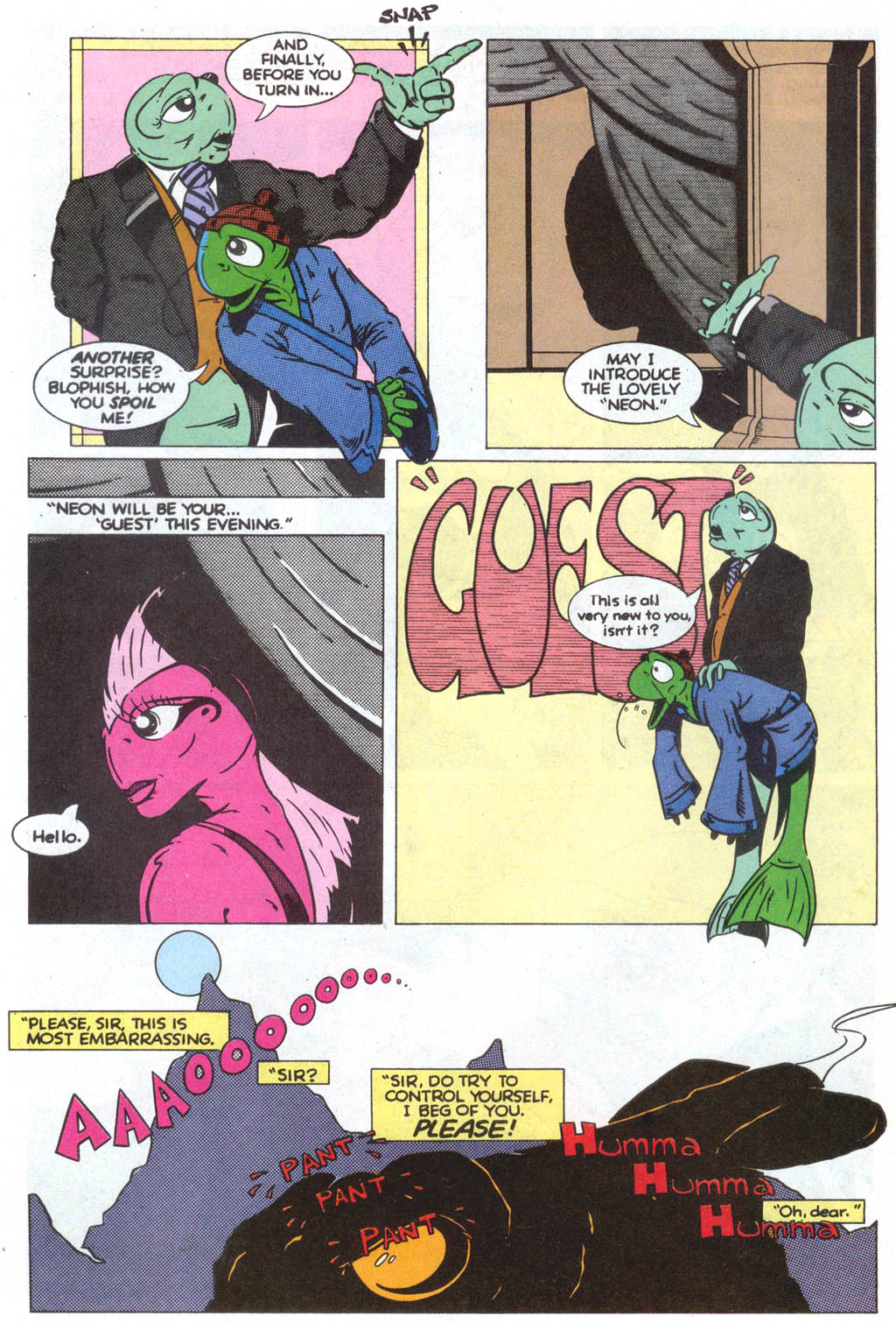 Read online Fish Police comic -  Issue #3 - 18