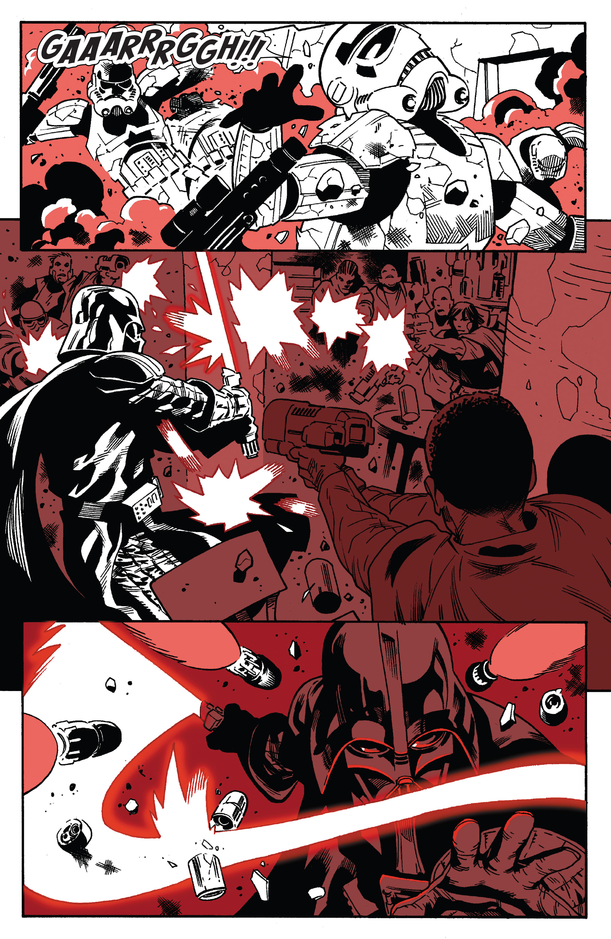 Read online Star Wars: Darth Vader - Black, White & Red comic -  Issue #1 - 5
