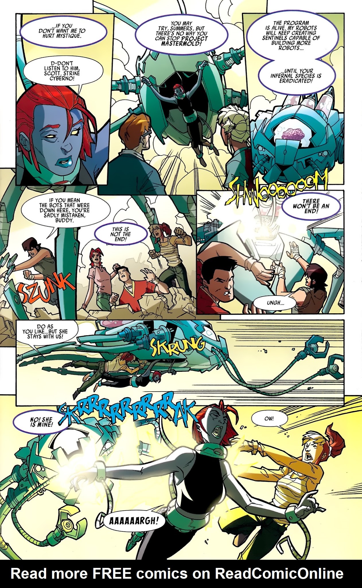 Read online X-Campus comic -  Issue #4 - 44