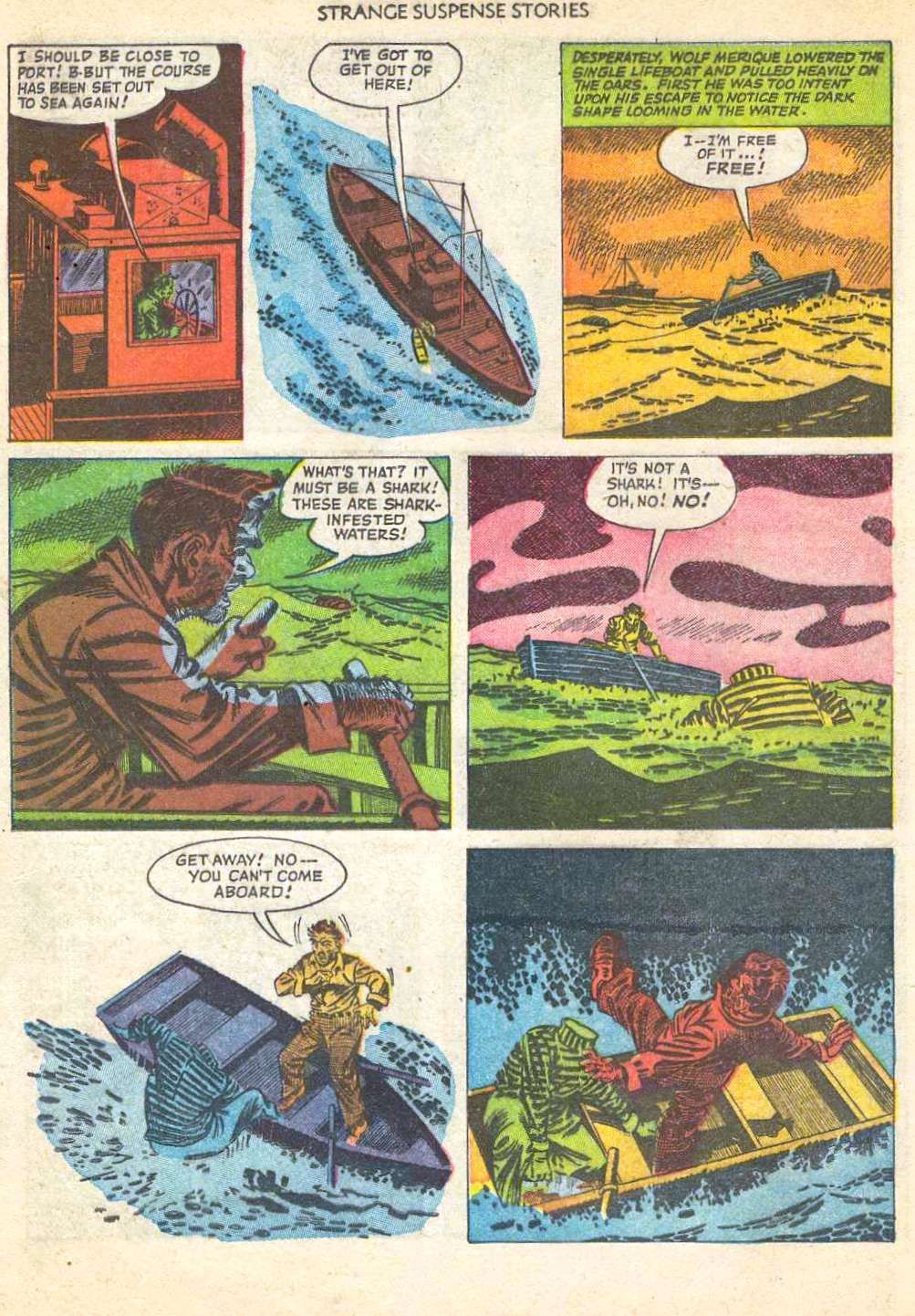 Read online Strange Suspense Stories (1952) comic -  Issue #3 - 20