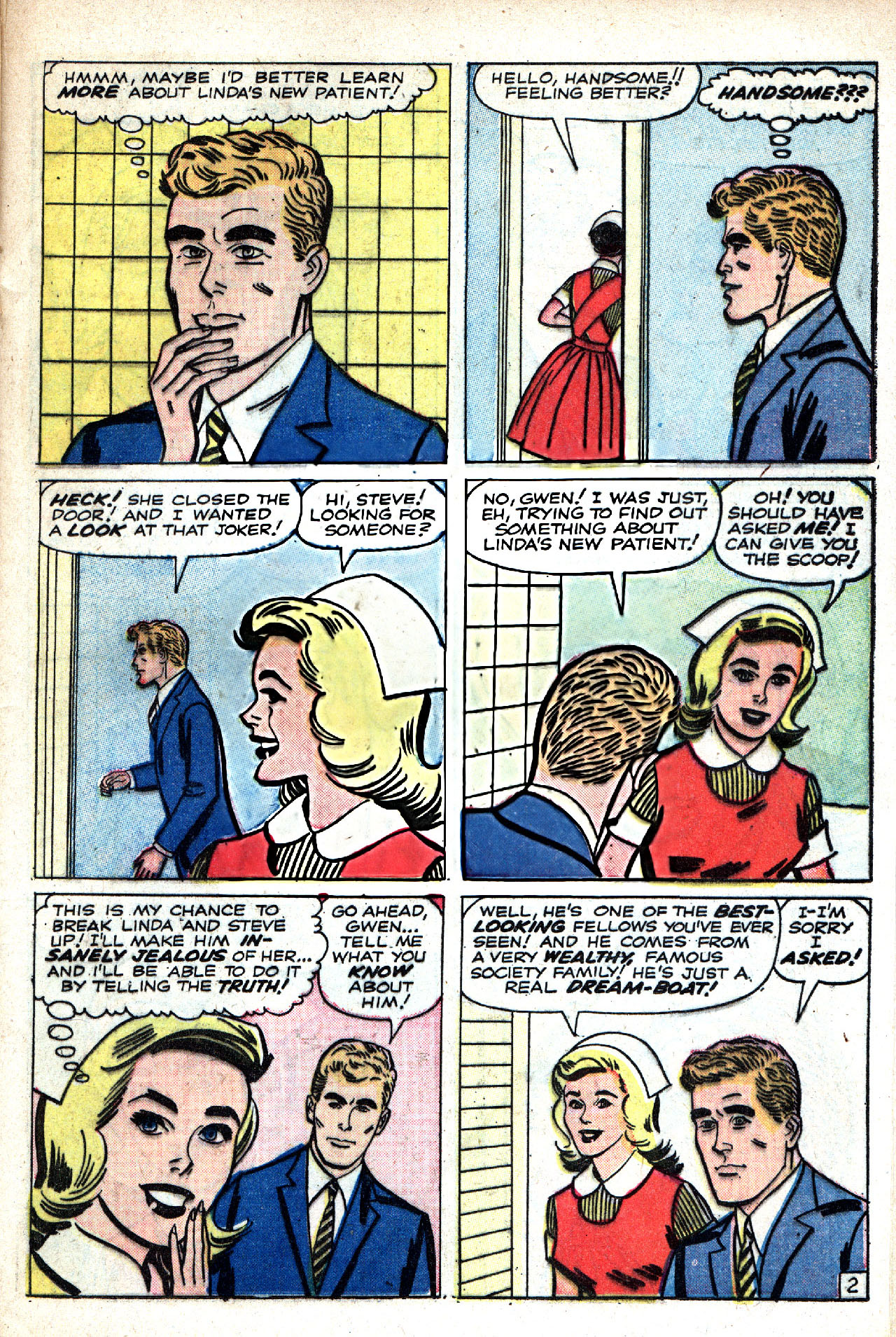 Read online Linda Carter, Student Nurse comic -  Issue #8 - 21