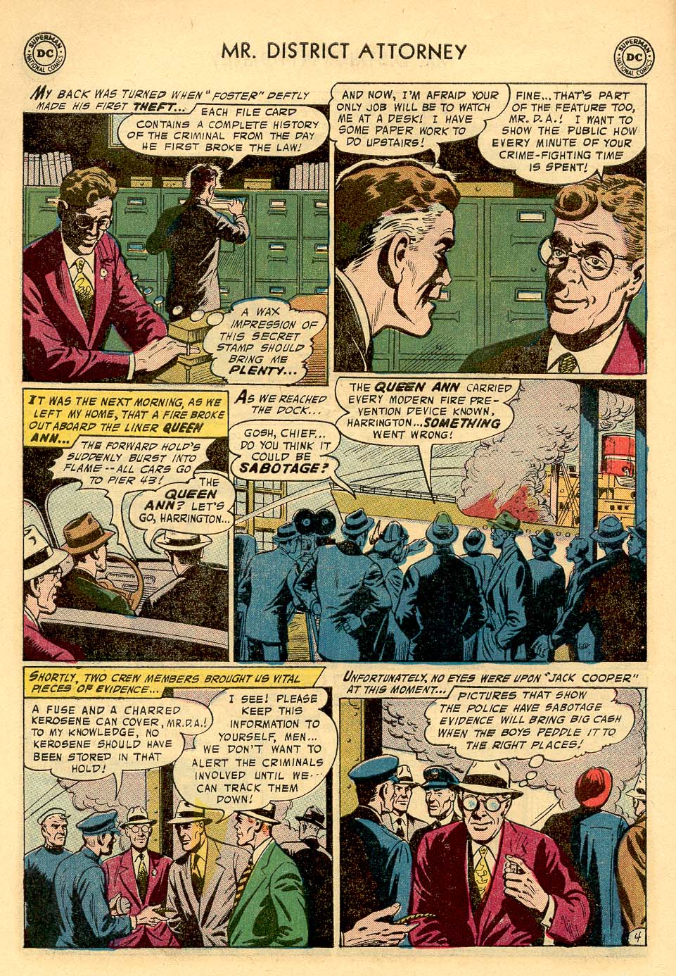 Read online Mr. District Attorney comic -  Issue #59 - 6