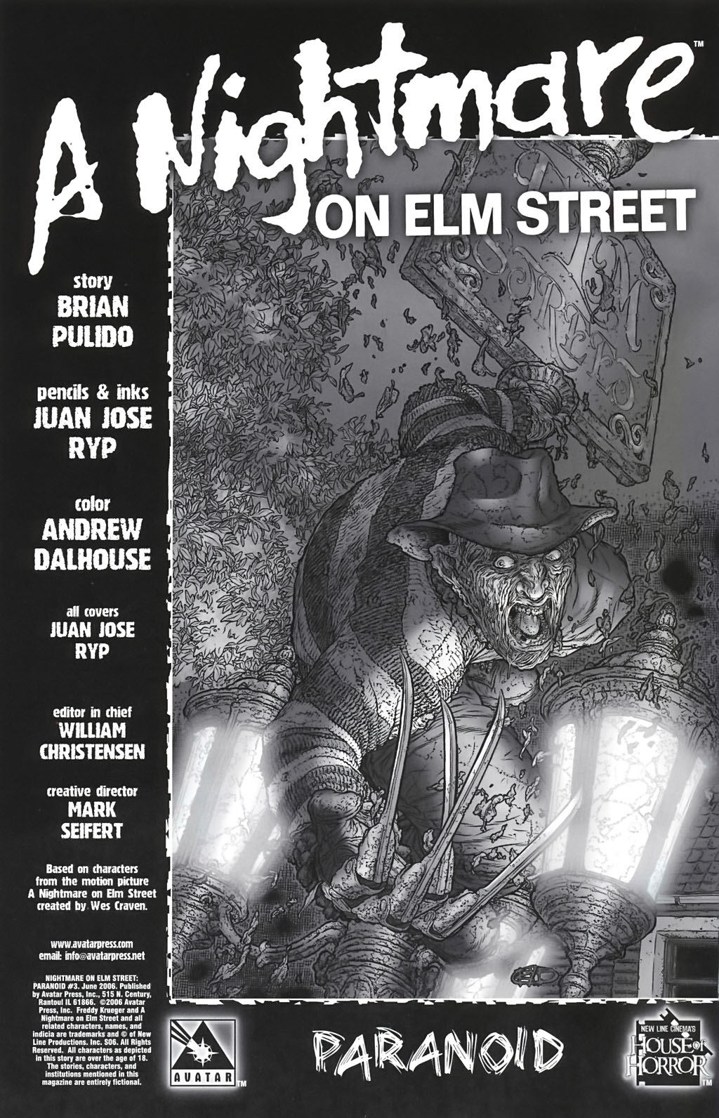 Read online Nightmare on Elm Street: Paranoid comic -  Issue #3 - 5
