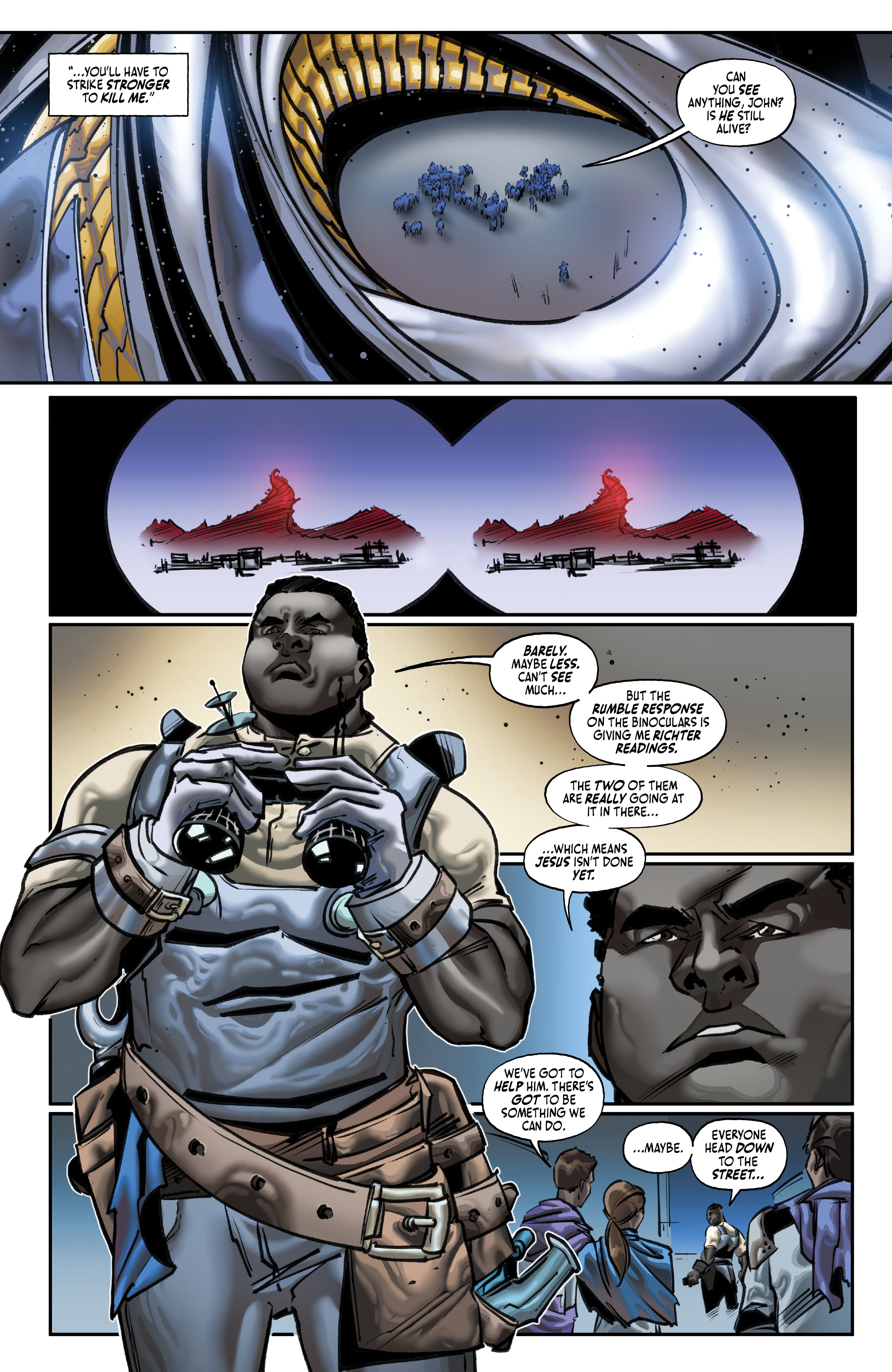 Read online Loaded Bible: Blood Of My Blood comic -  Issue #4 - 18