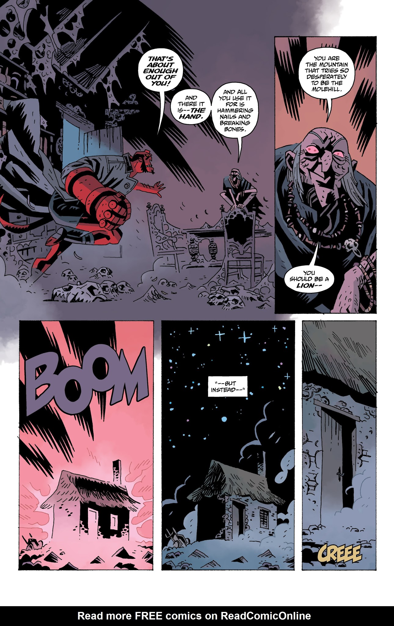 Read online Hellboy In Mexico comic -  Issue # TPB - 80