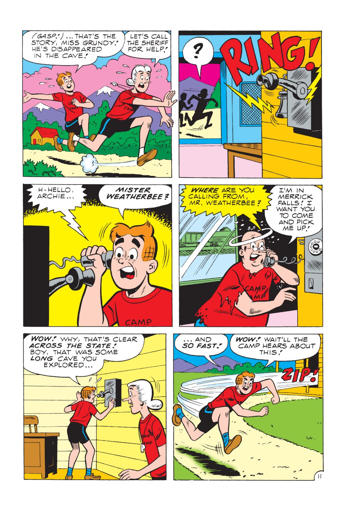 Read online Archie's Camp Tales comic -  Issue # TPB - 57