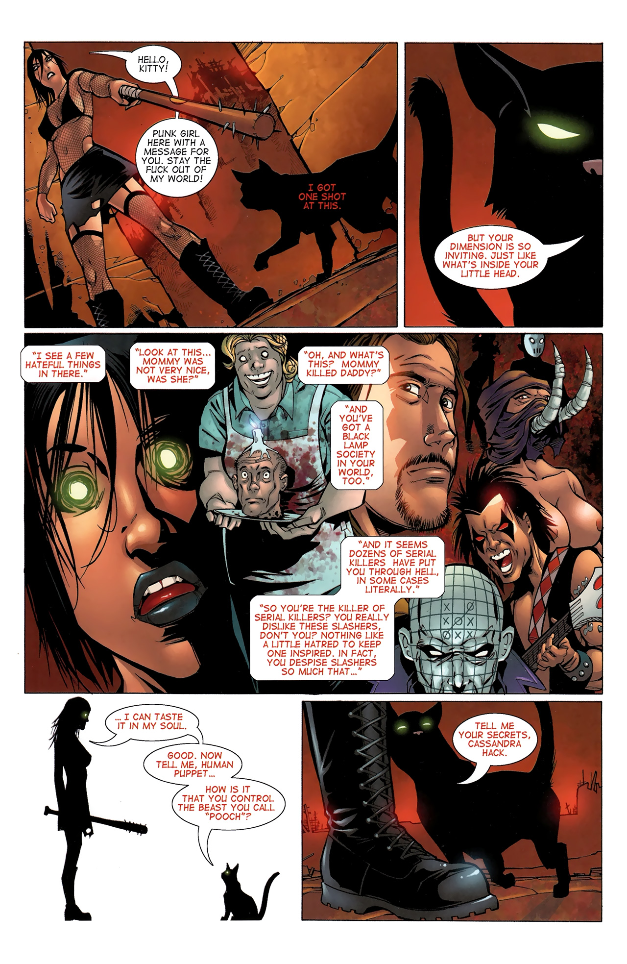 Read online Bomb Queen vs. Hack/Slash comic -  Issue # Full - 16