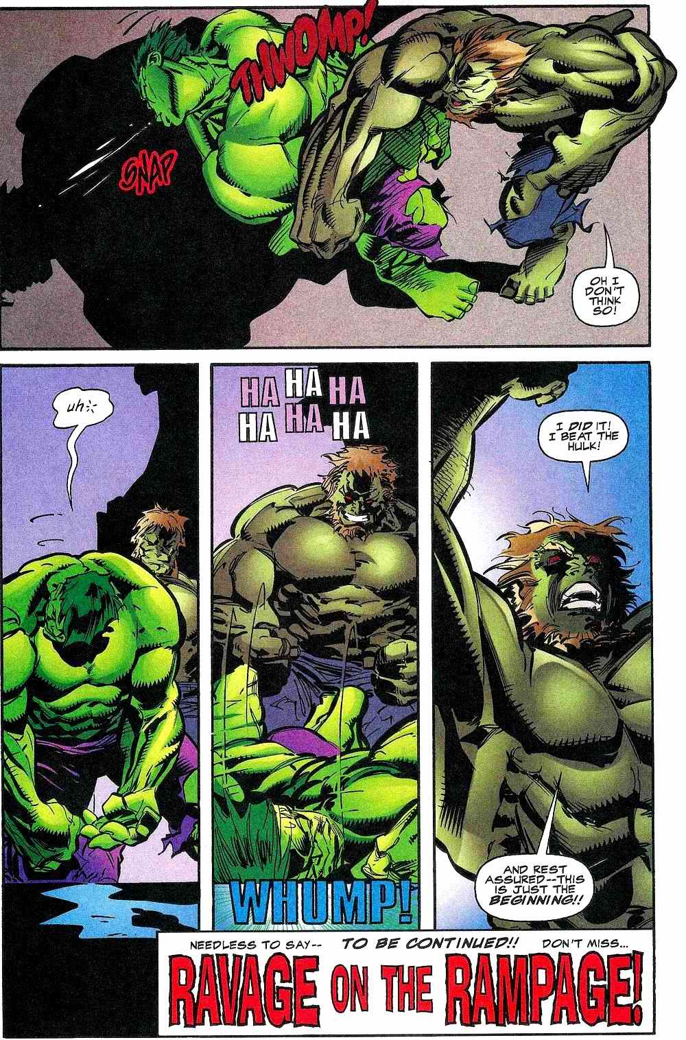 Read online The Rampaging Hulk (1998) comic -  Issue #2 - 24