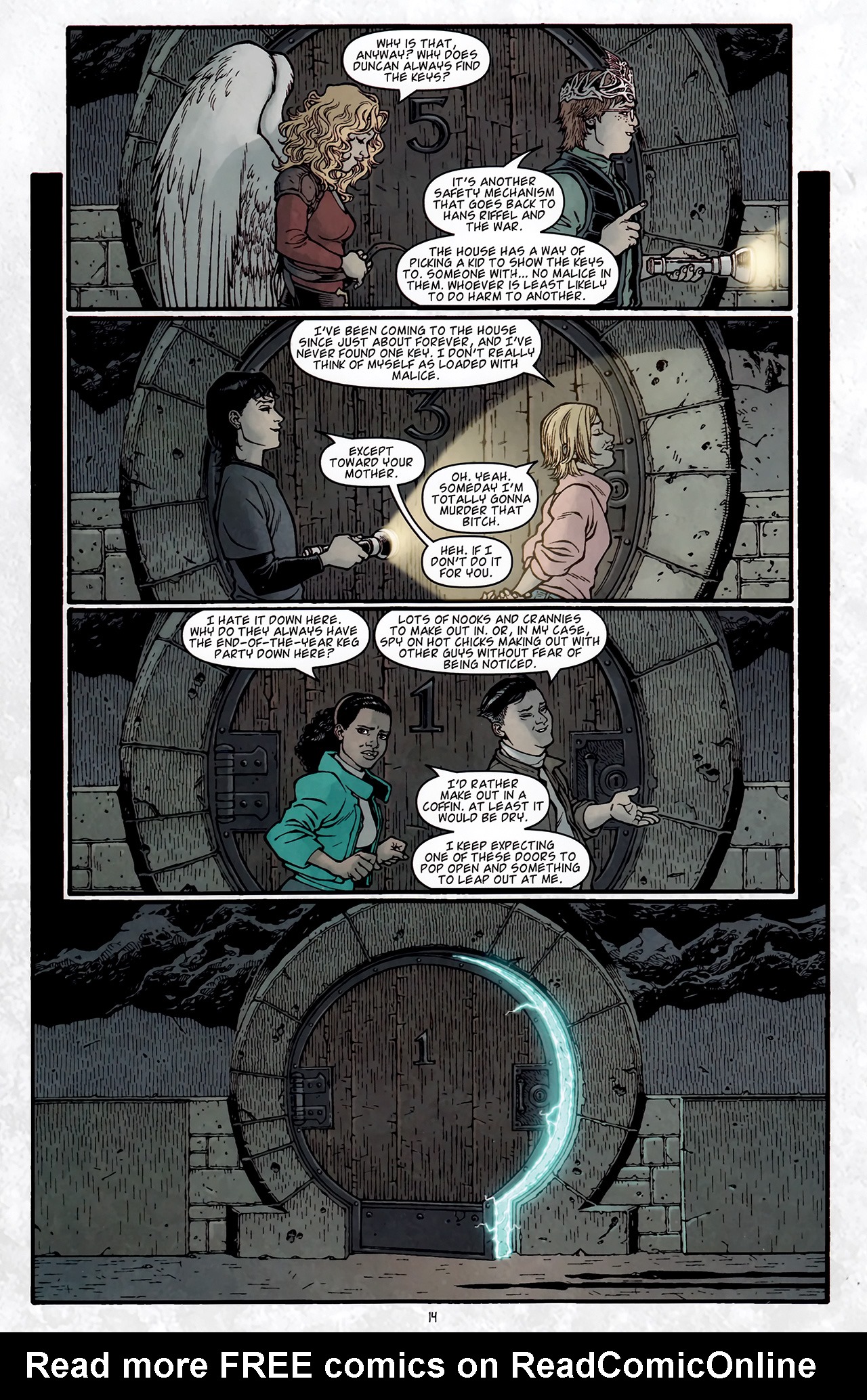 Read online Locke & Key: Clockworks comic -  Issue #4 - 17