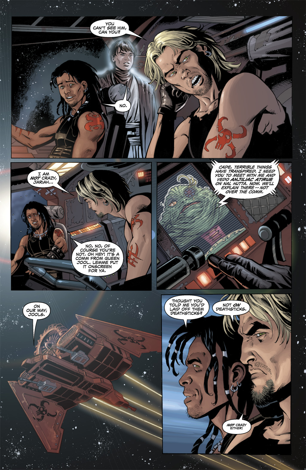 Read online Star Wars: Legacy (2006) comic -  Issue #48 - 22