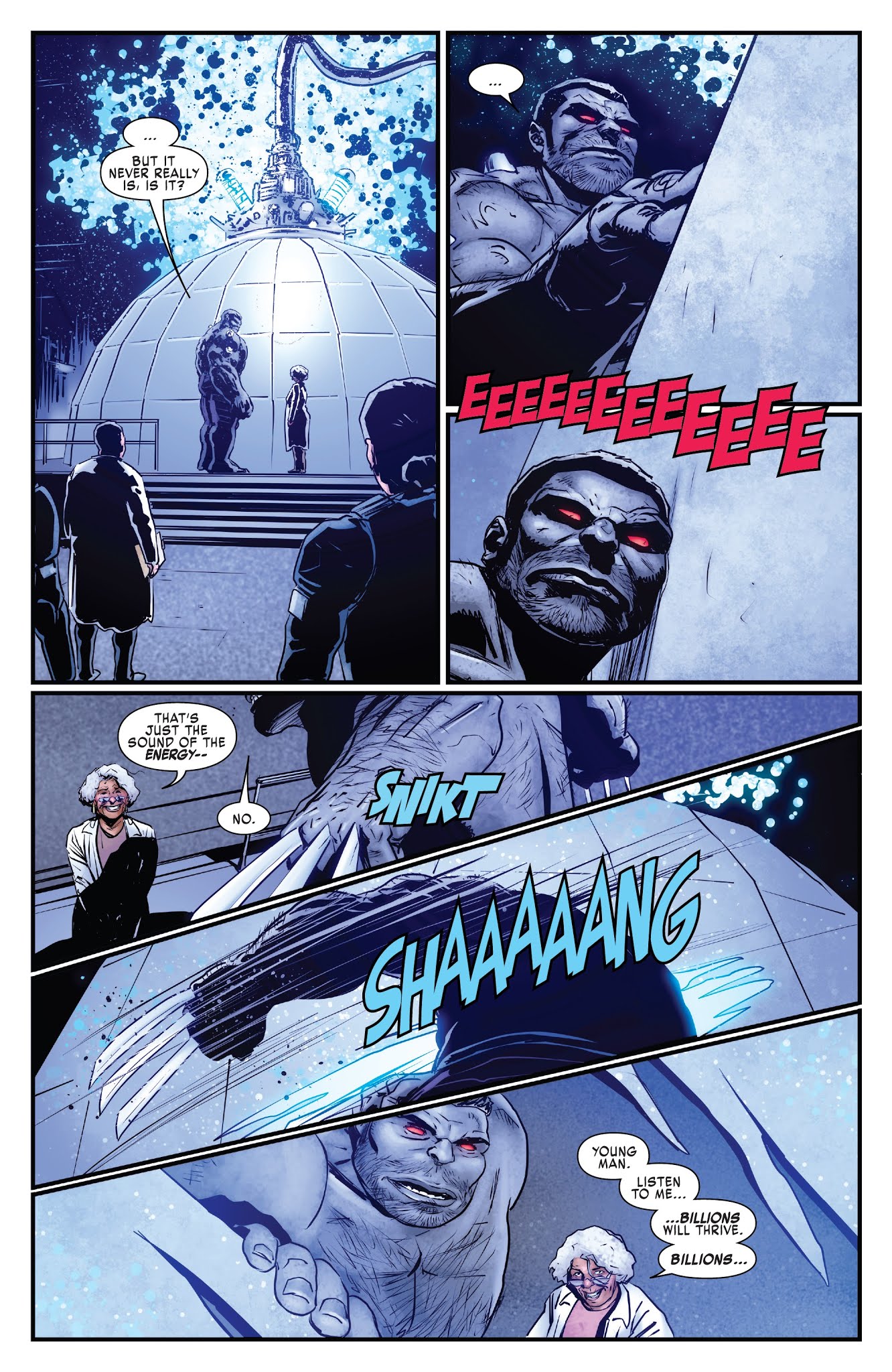 Read online Weapon H comic -  Issue #9 - 21