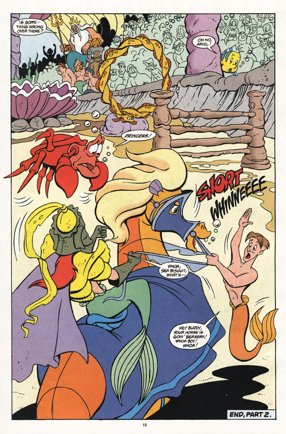 Read online Disney's The Little Mermaid comic -  Issue #9 - 20
