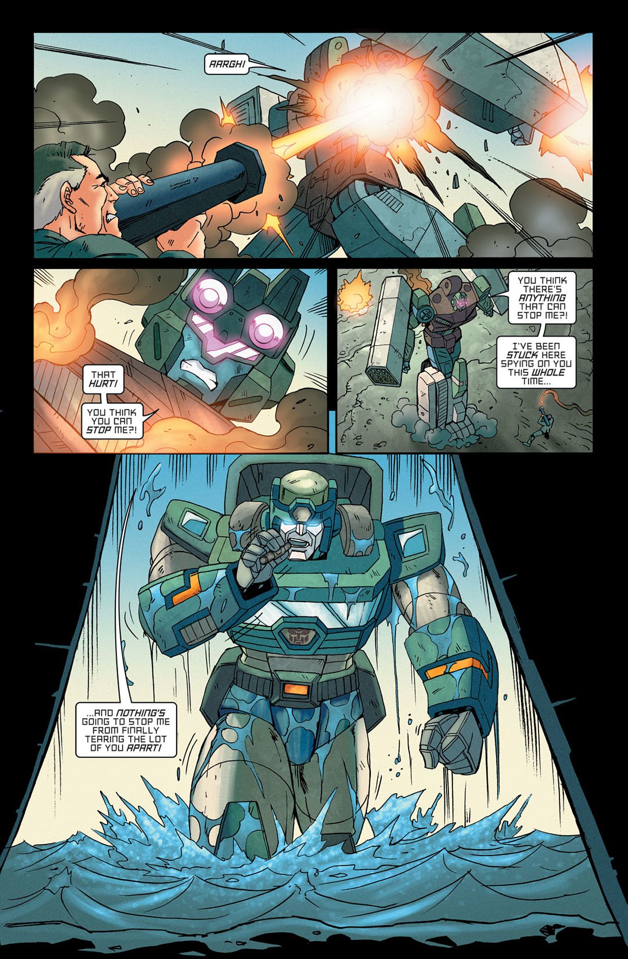 Read online The Transformers: All Hail Megatron comic -  Issue #12 - 12