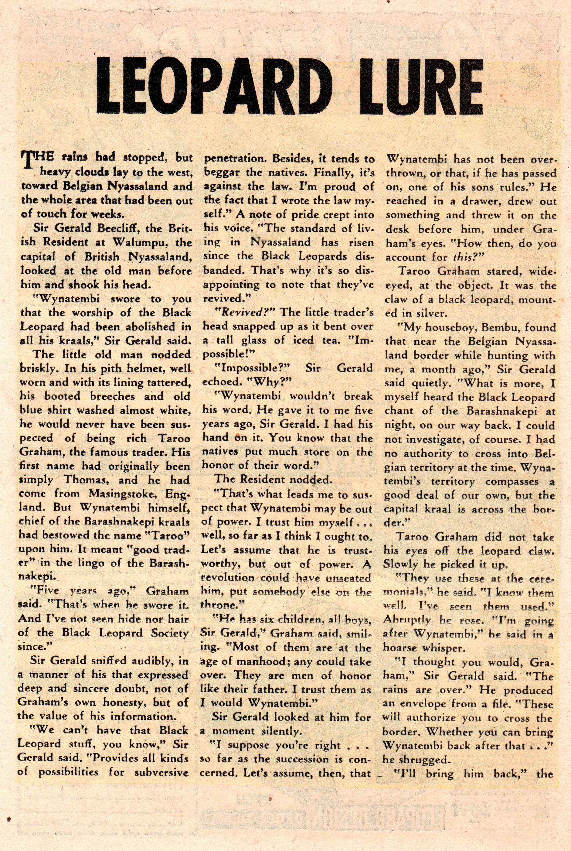 Read online Jann of the Jungle comic -  Issue #8 - 18