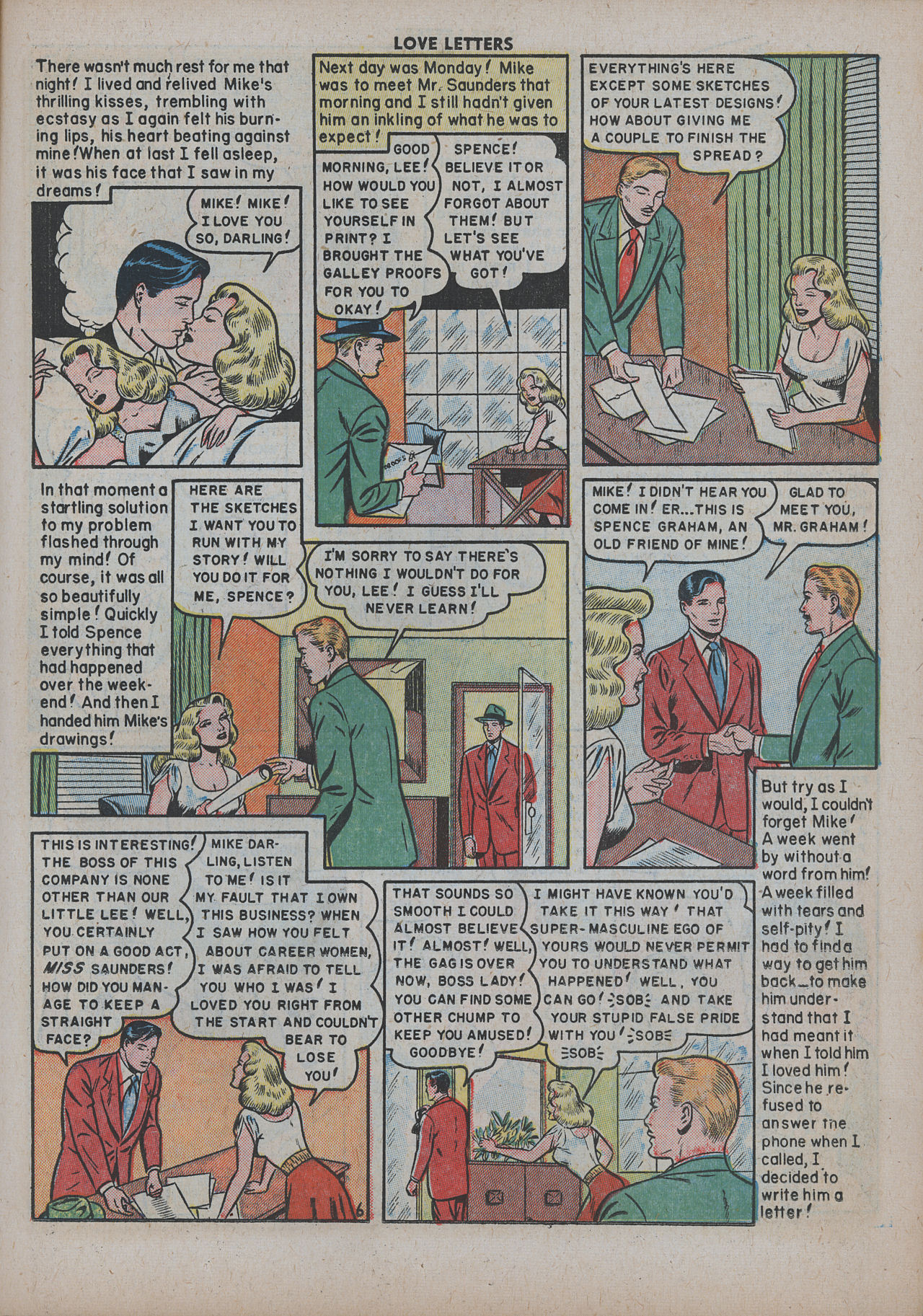 Read online Love Letters comic -  Issue #6 - 17