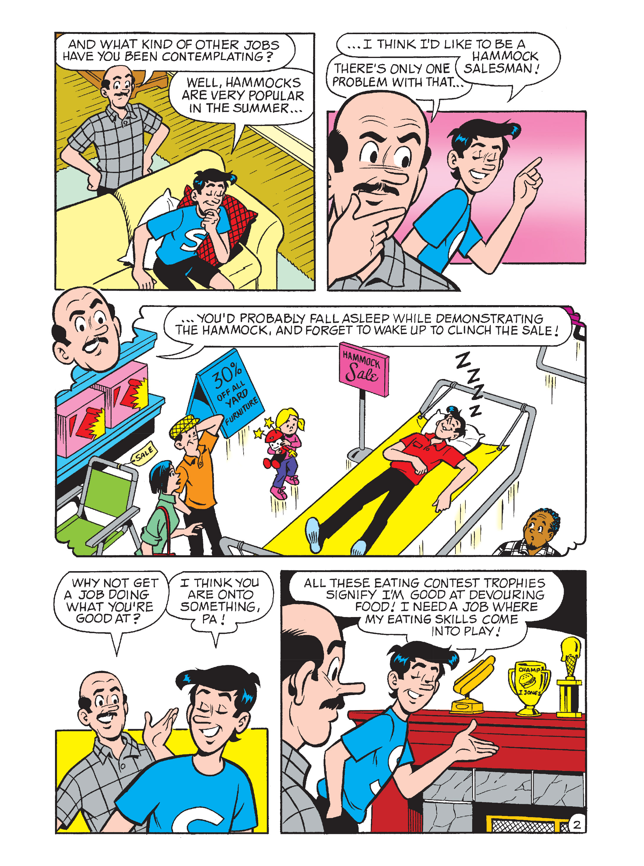 Read online Jughead's Double Digest Magazine comic -  Issue #181 - 140