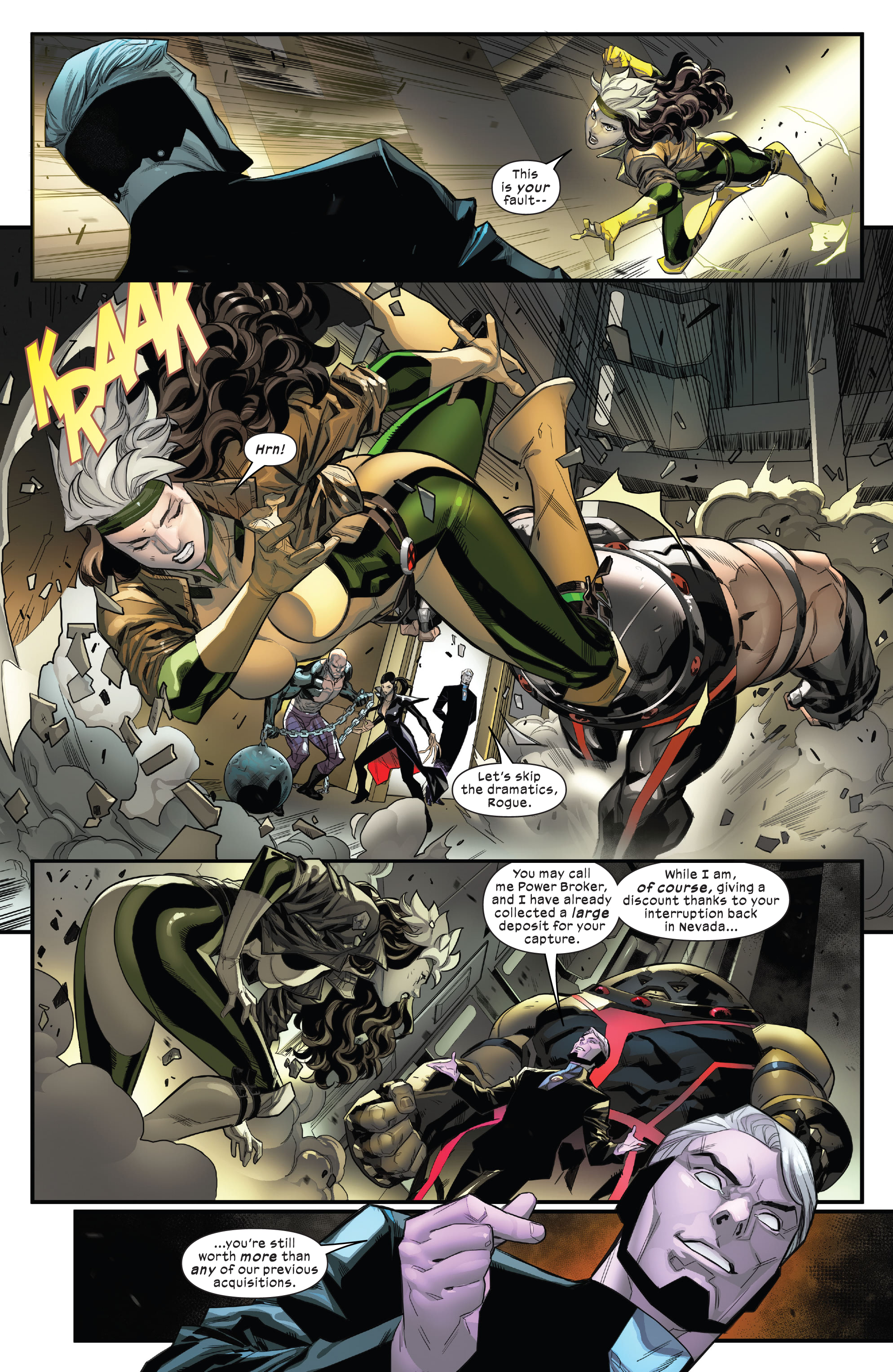 Read online Rogue & Gambit (2023) comic -  Issue #4 - 10