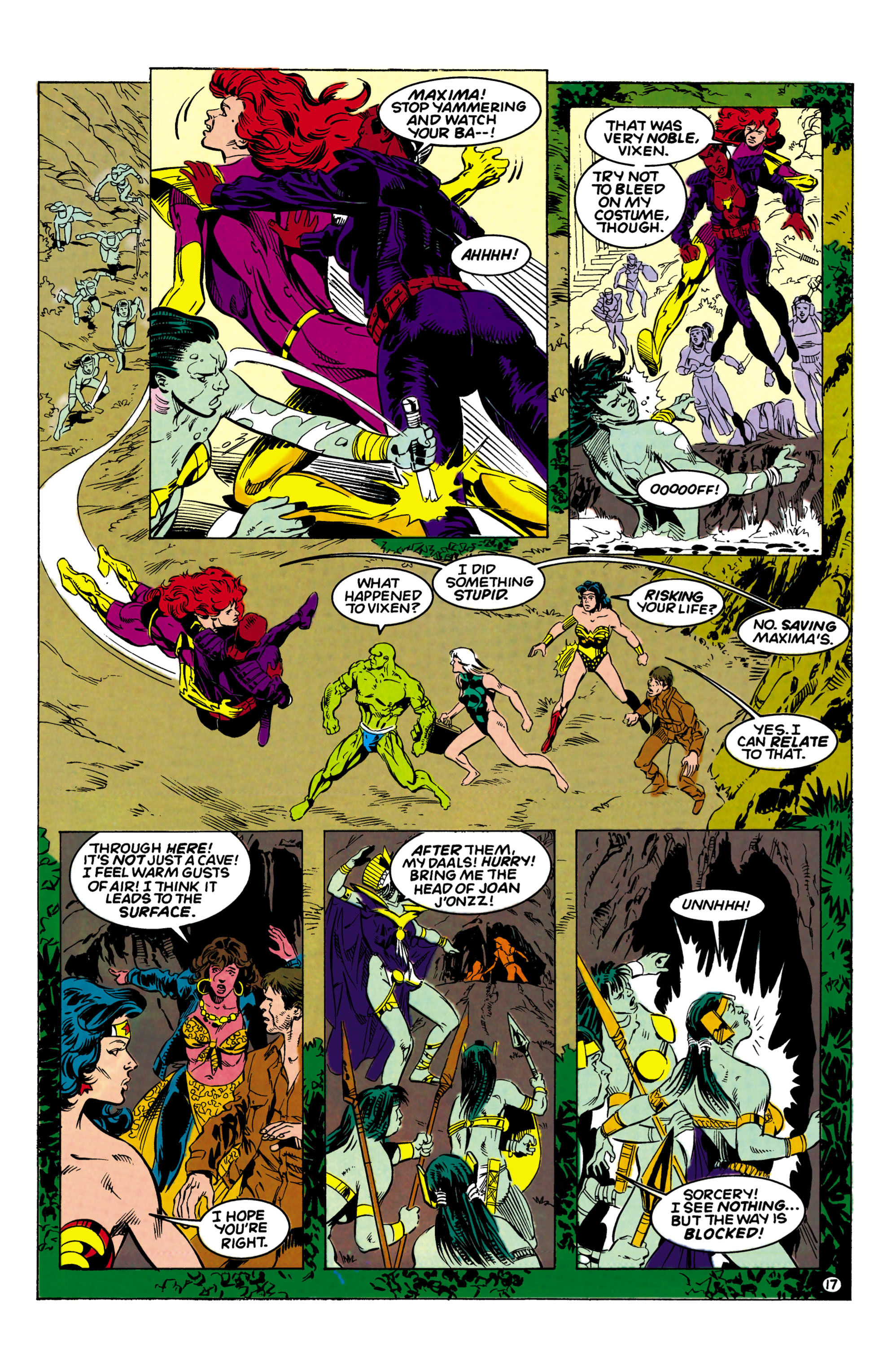 Read online Justice League Task Force comic -  Issue #8 - 16