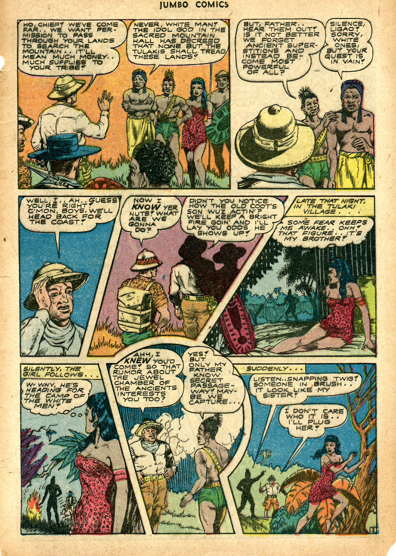 Read online Jumbo Comics comic -  Issue #62 - 6