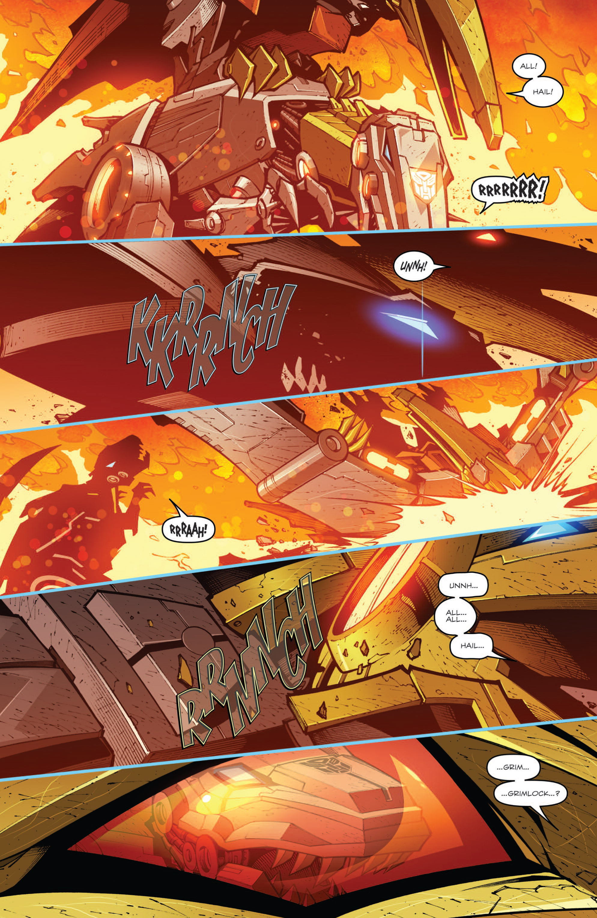 Read online The Transformers Prime: Rage of the Dinobots comic -  Issue #3 - 13