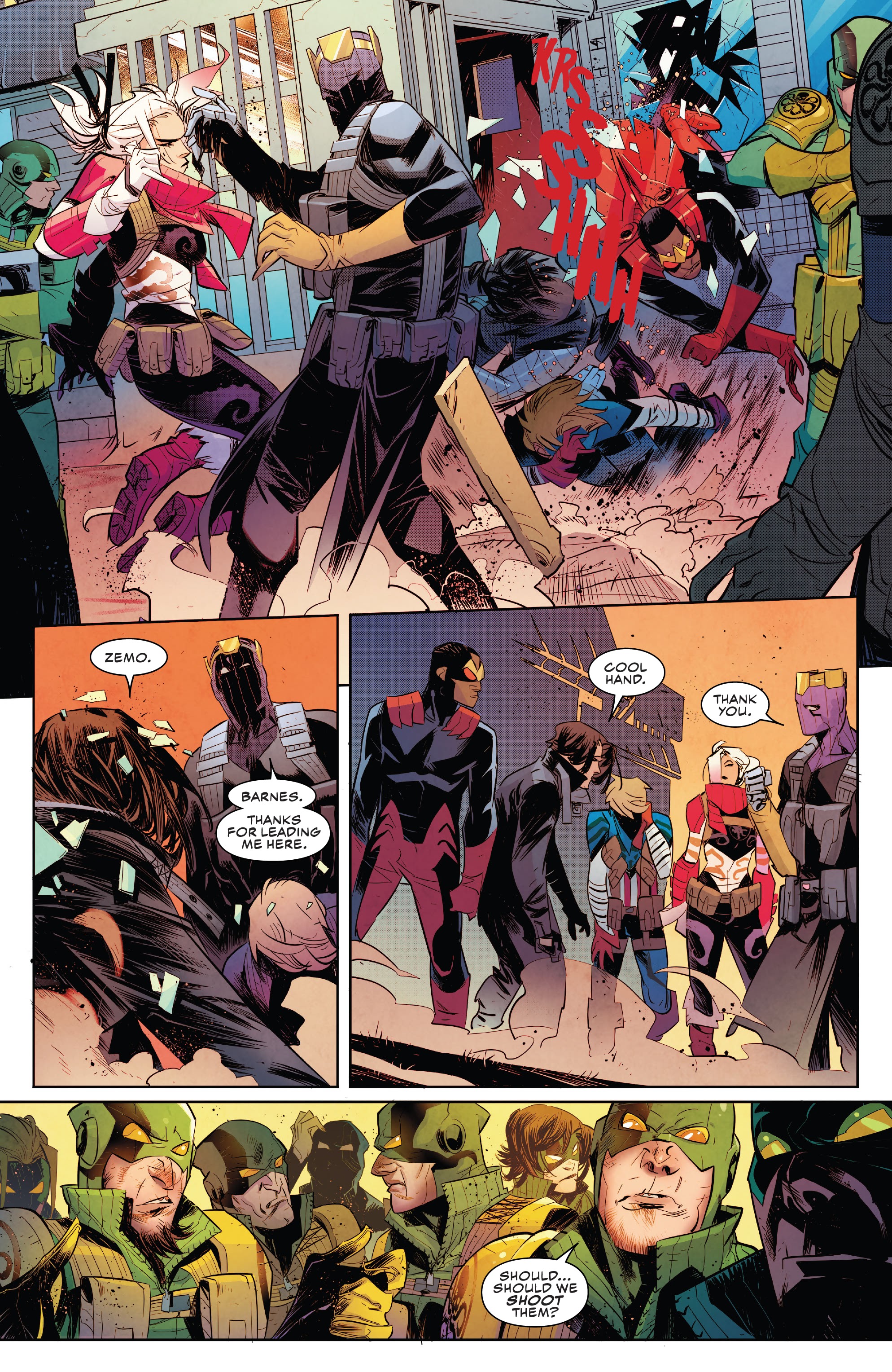 Read online Falcon & Winter Soldier comic -  Issue #5 - 12