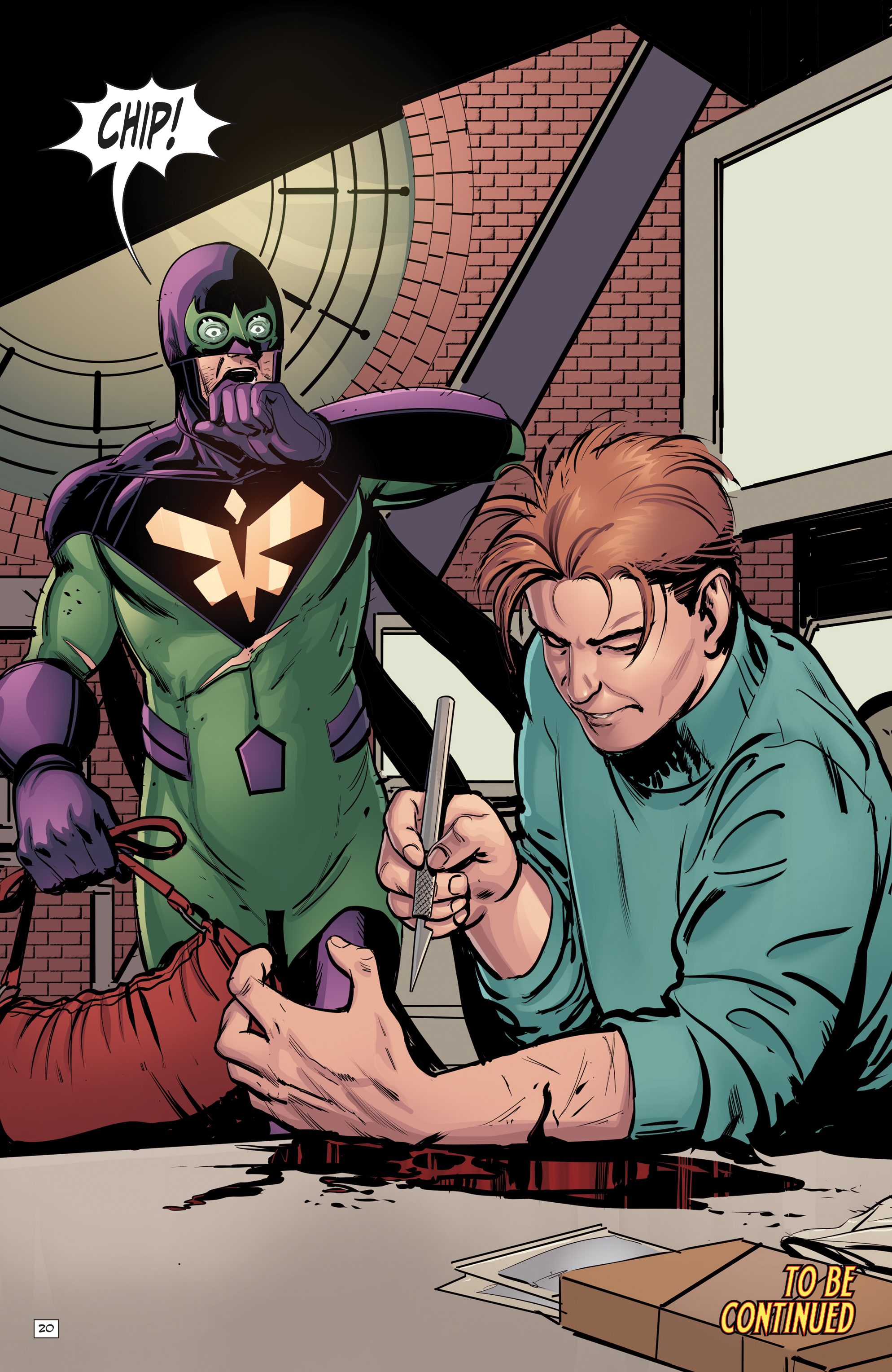 Read online Dragonfly & Dragonflyman comic -  Issue #4 - 22