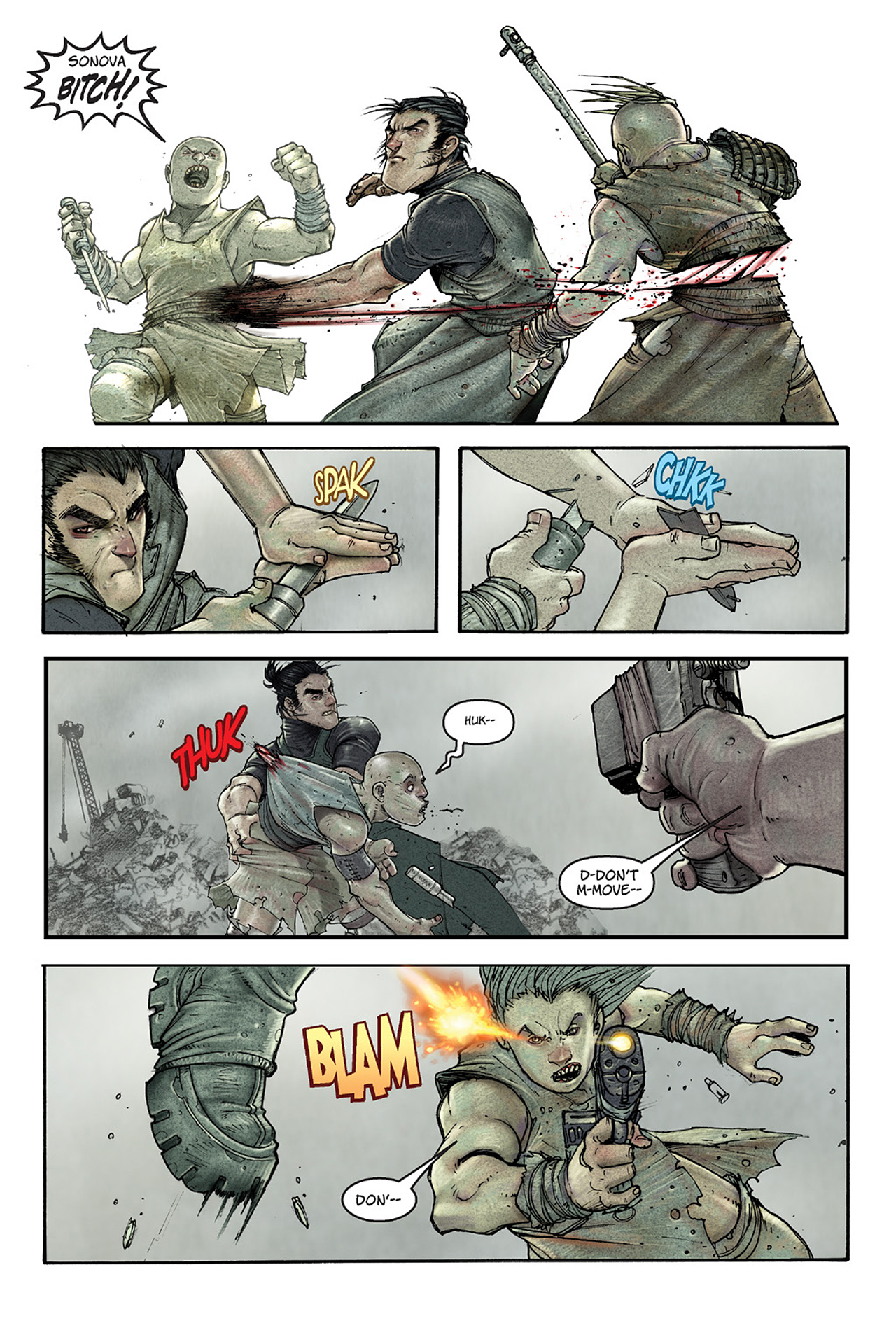 Read online Lone Wolf 2100 comic -  Issue # TPB 1 - 22