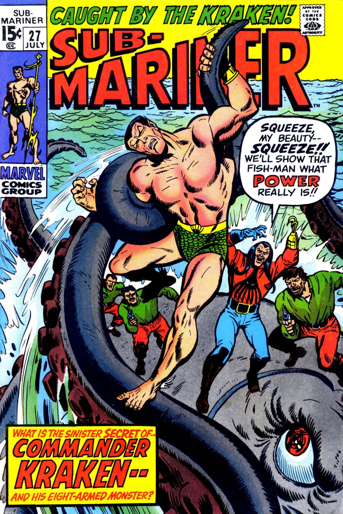 Read online The Sub-Mariner comic -  Issue #27 - 1