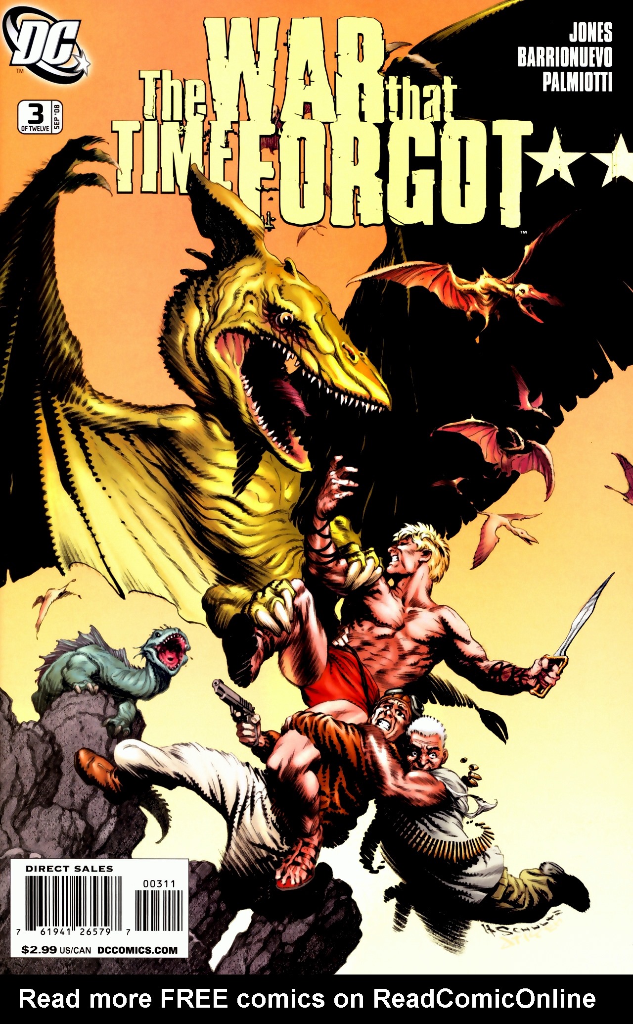 Read online The War That Time Forgot comic -  Issue #3 - 1