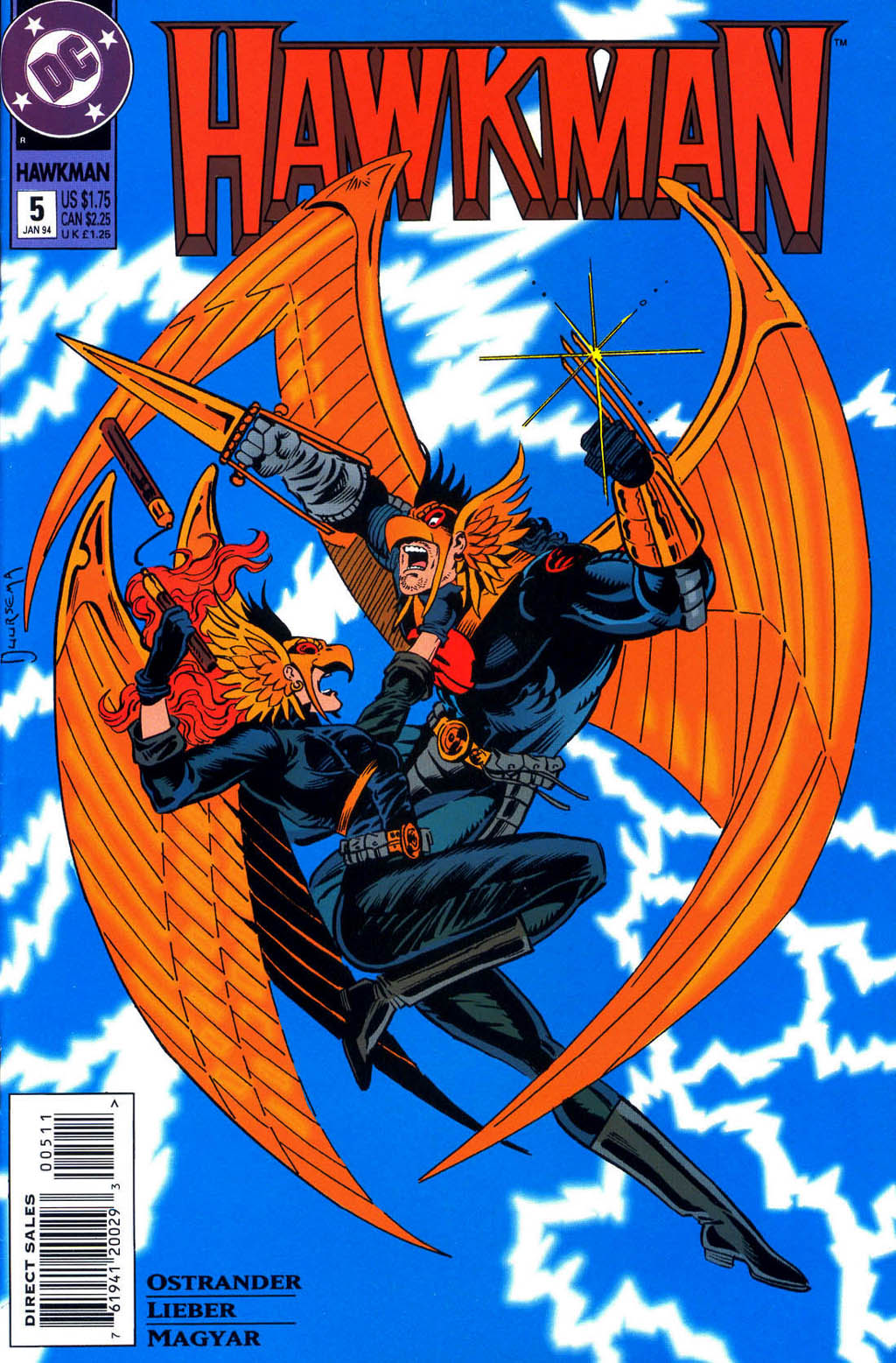 Read online Hawkman (1993) comic -  Issue #5 - 1