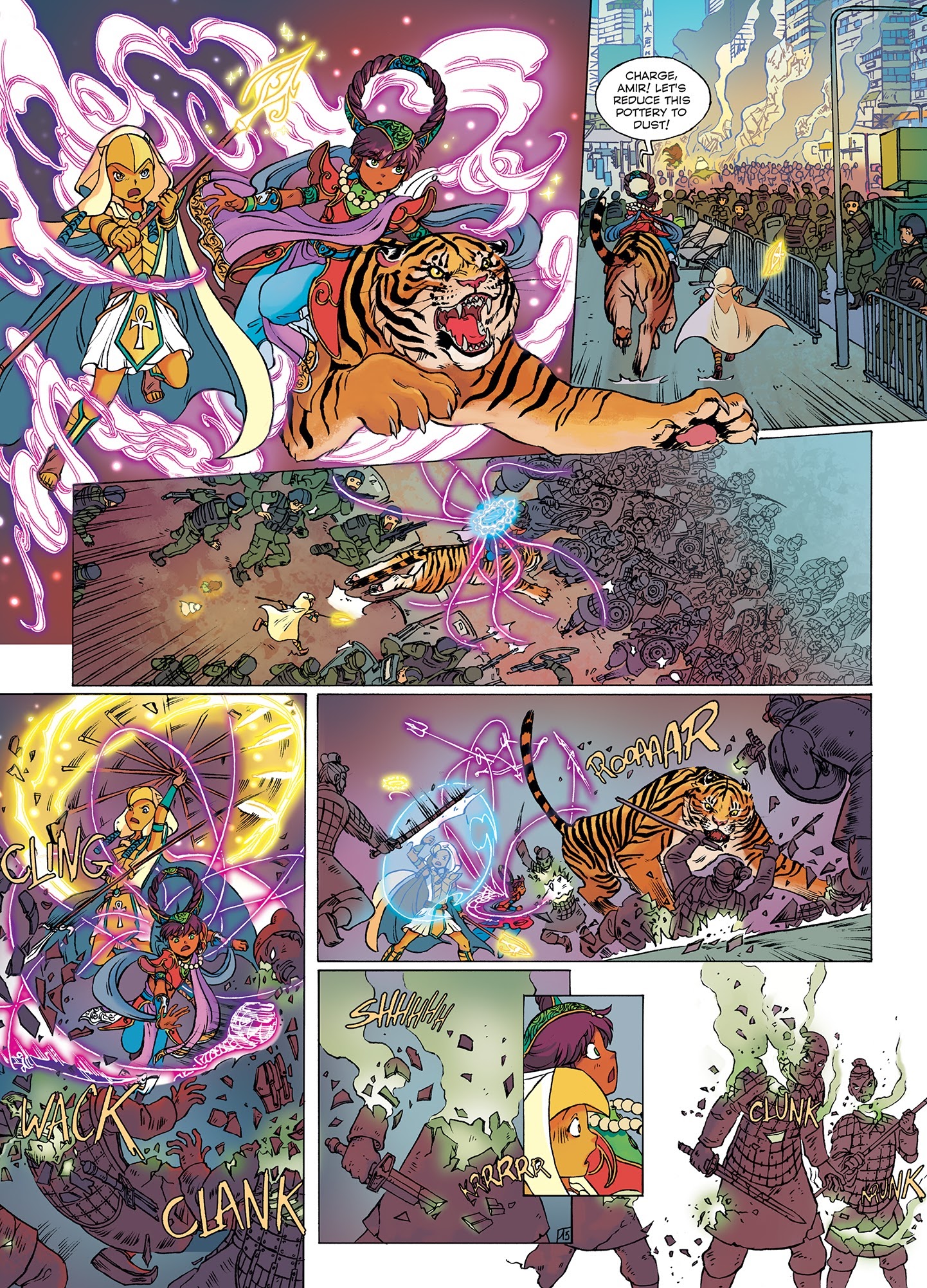 Read online The Mythics comic -  Issue # TPB 3 (Part 1) - 25