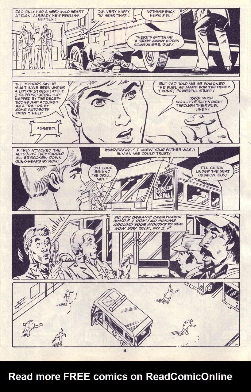 Read online The Transformers (UK) comic -  Issue #23 - 3