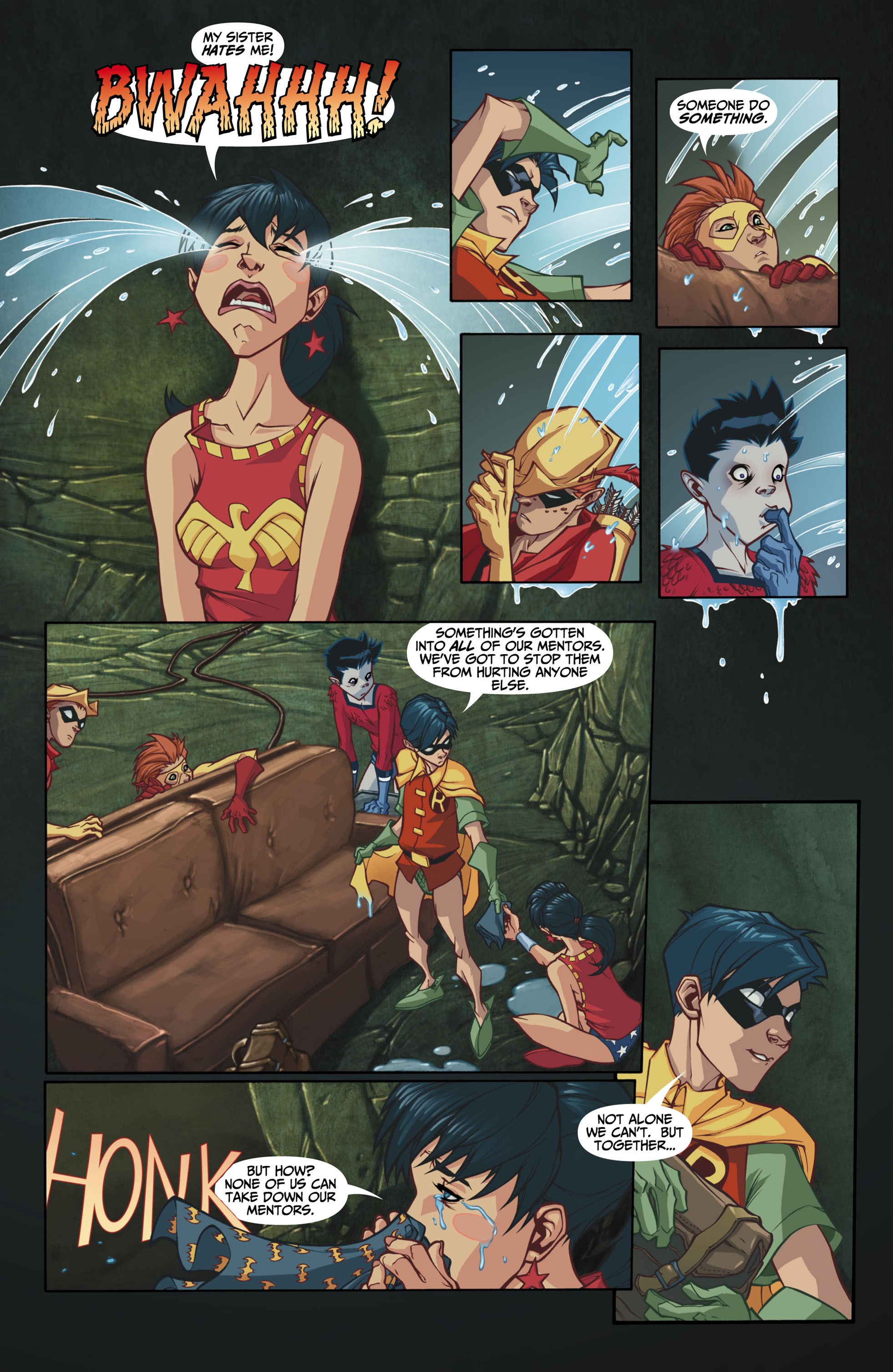 Read online Teen Titans: Year One comic -  Issue #3 - 7