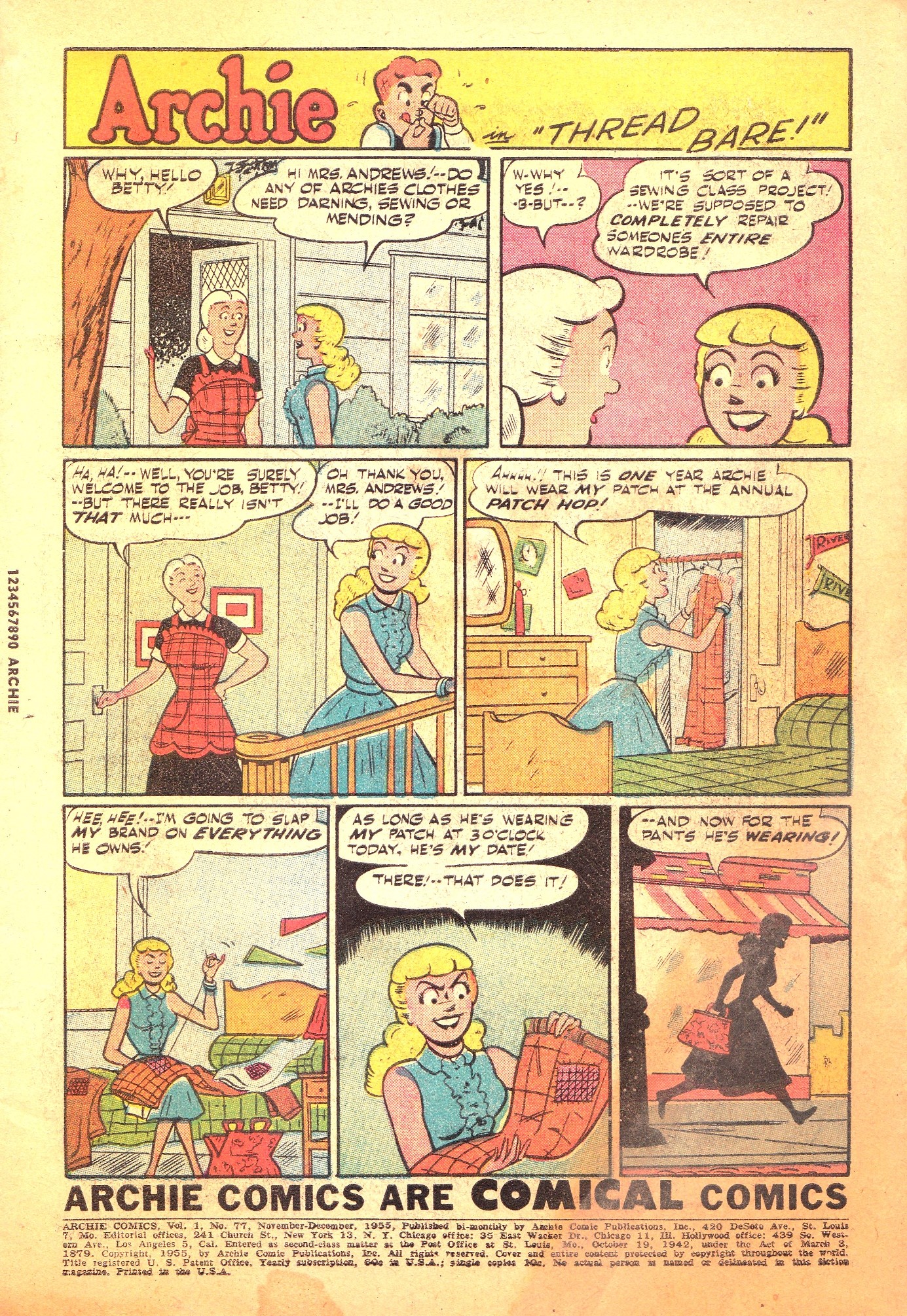 Read online Archie Comics comic -  Issue #077 - 3