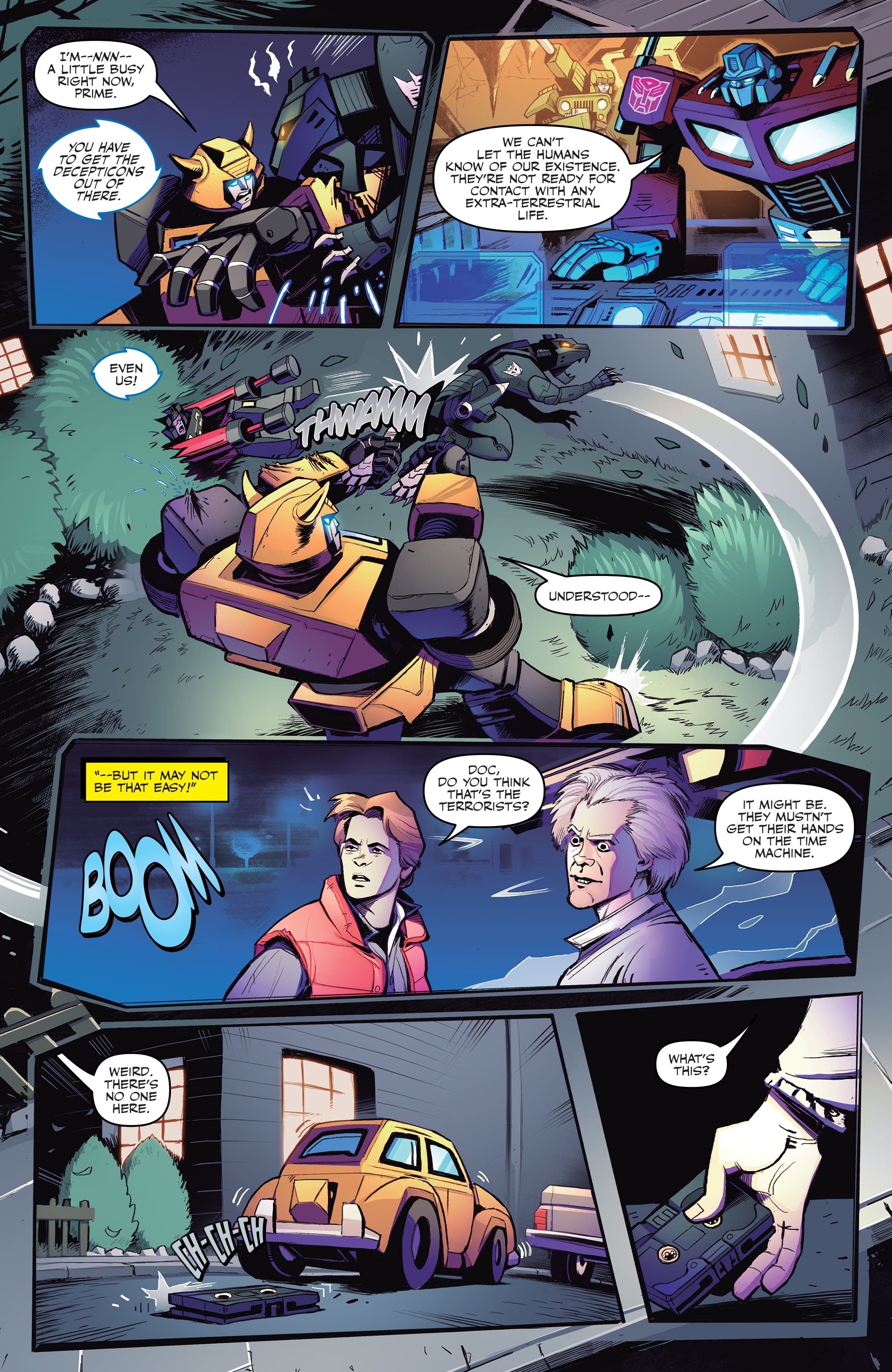 Read online Transformers: Back to the Future comic -  Issue #1 - 11