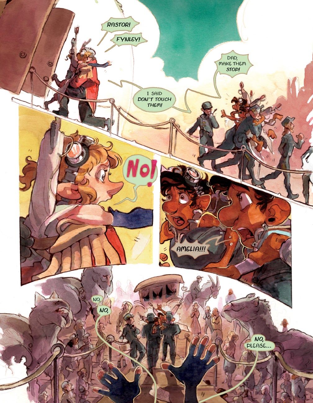 Read online Amelia Erroway: Castaway Commander comic -  Issue # TPB (Part 3) - 37