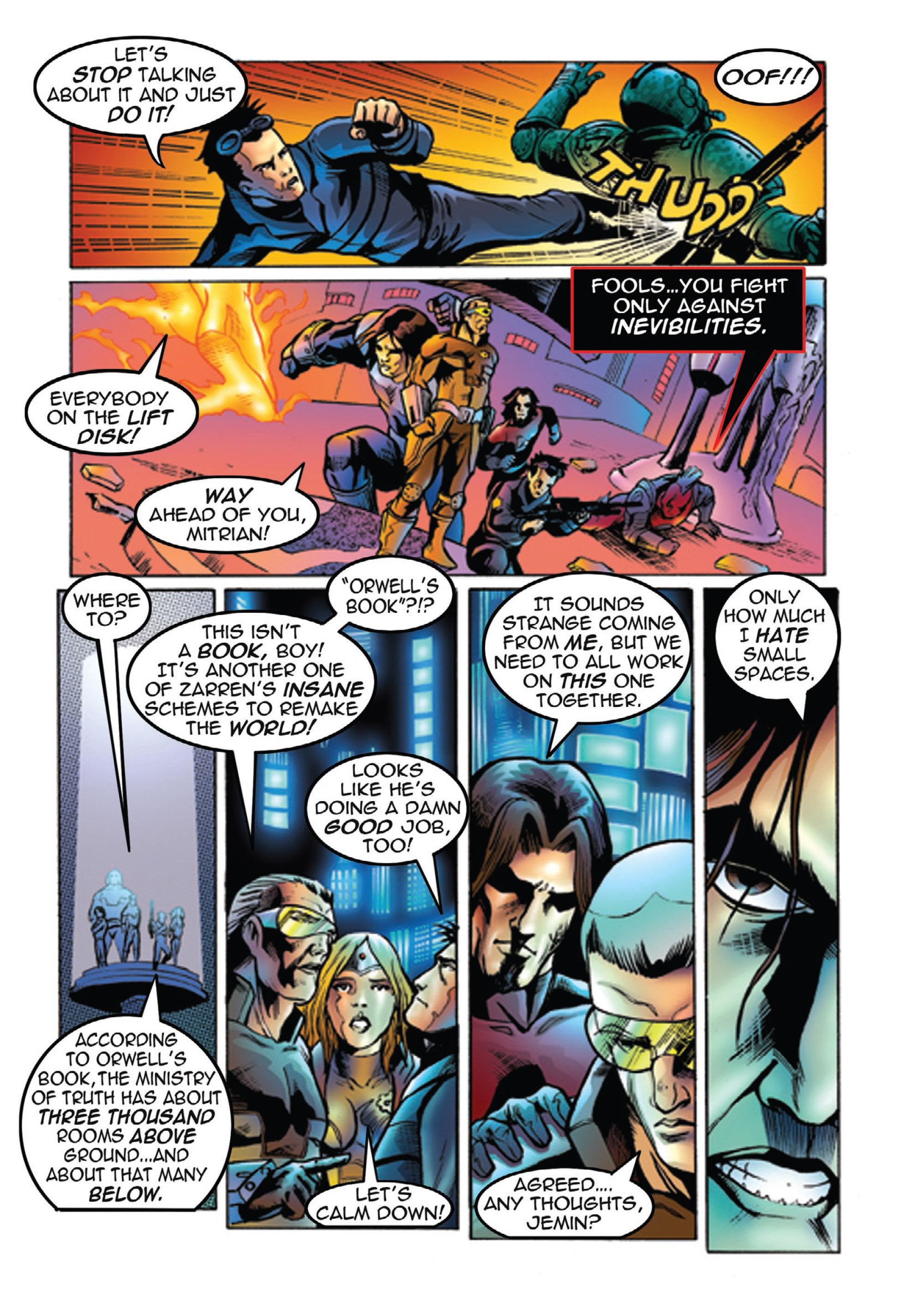 Read online The Justice Machine: Object of Power comic -  Issue # TPB - 58