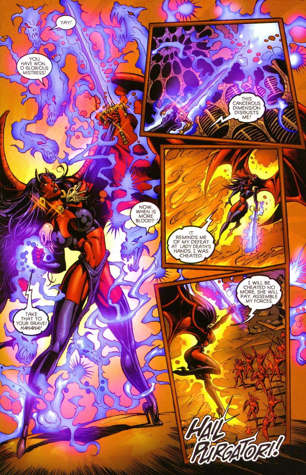 Read online Purgatori: Goddess Rising comic -  Issue #4 - 18