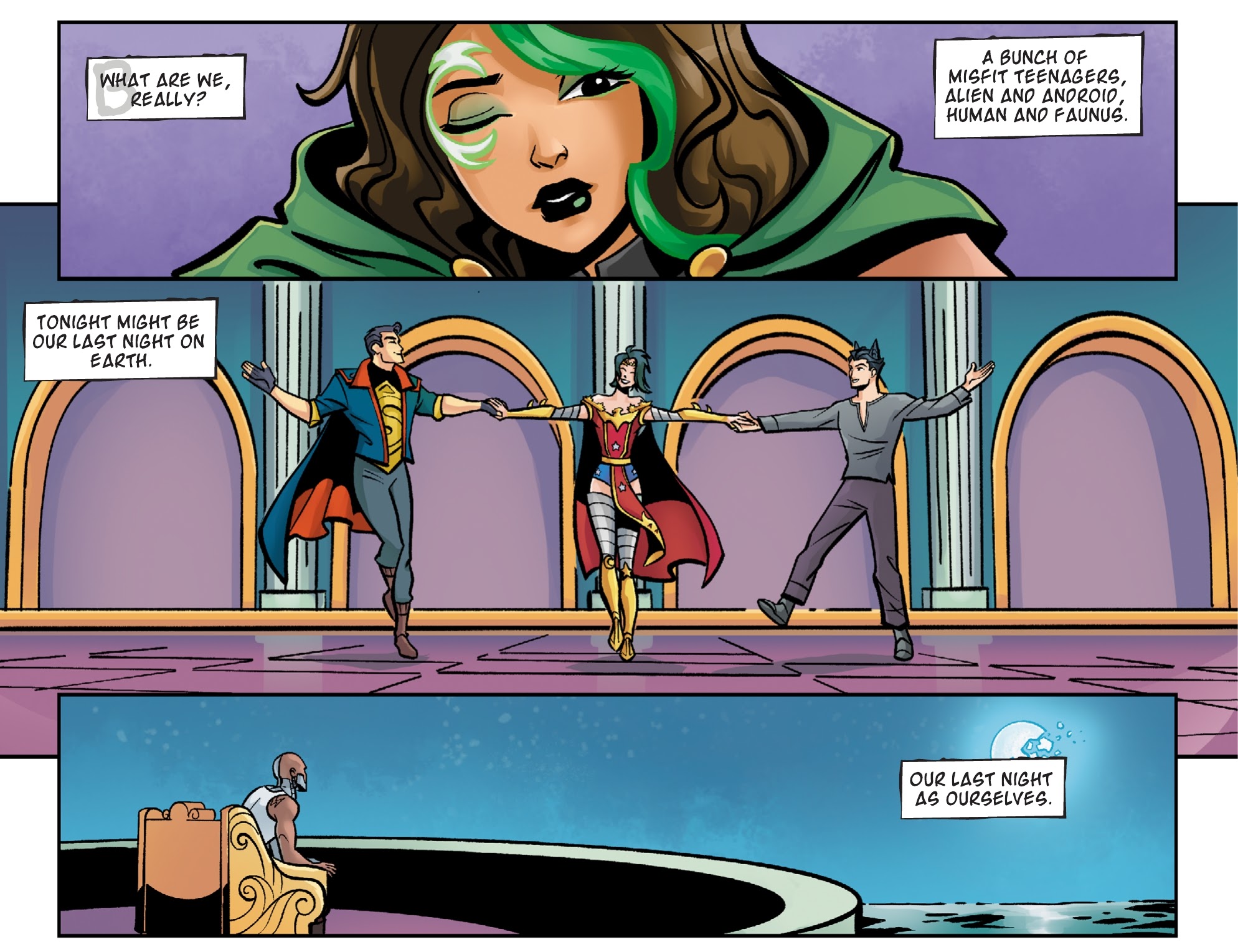 Read online RWBY/Justice League comic -  Issue #10 - 18