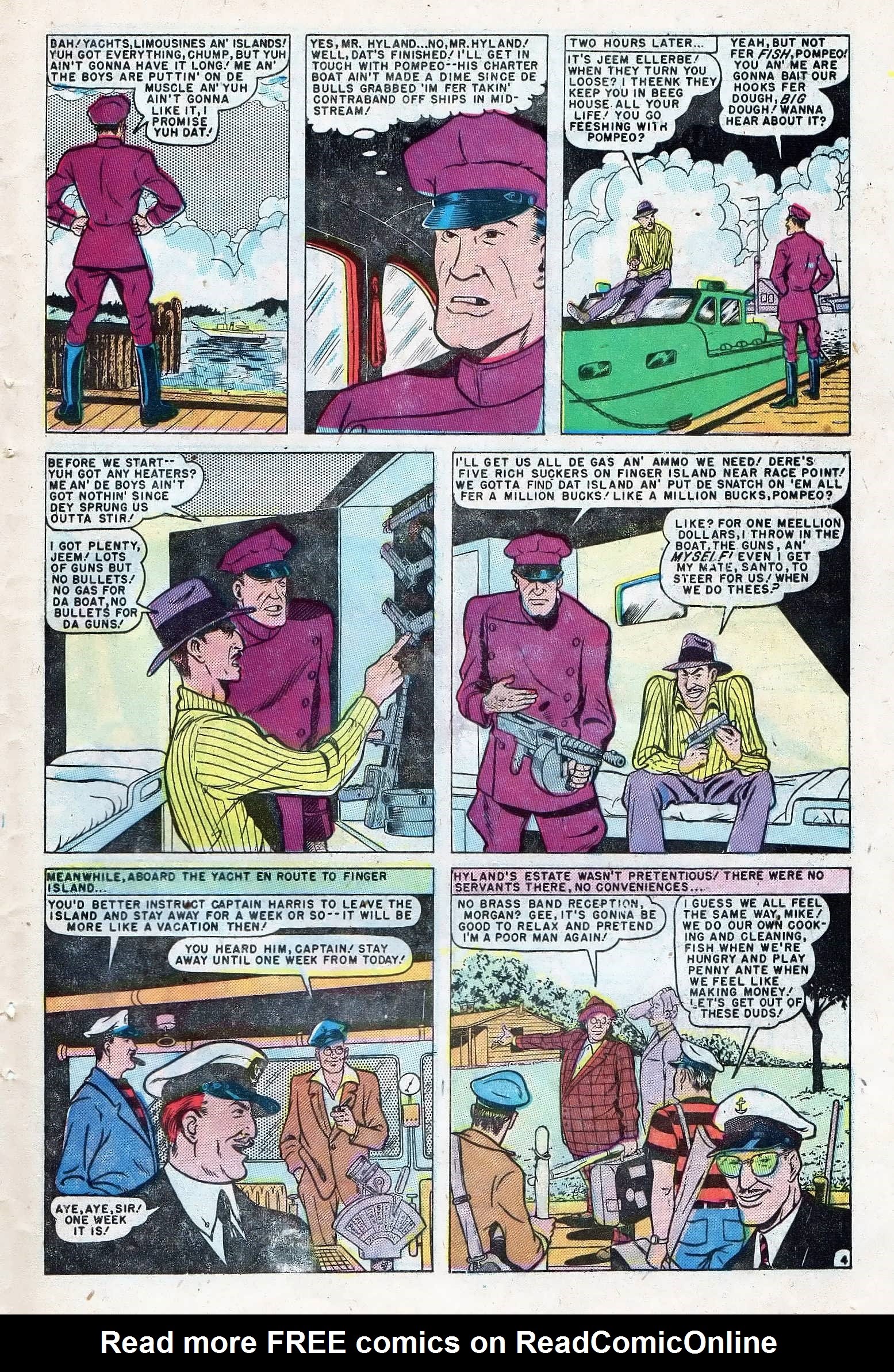 Read online Crime Cases Comics (1950) comic -  Issue #24 - 35